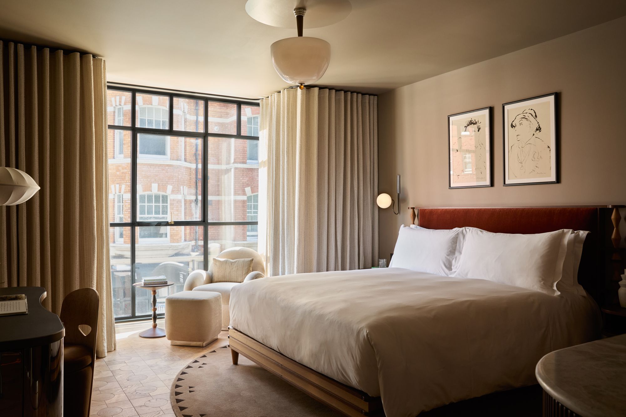 The Newman hotel is housed in a former office block