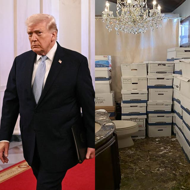 <p>Según un “contundente” informe del Departamento de Justicia, el presidente Trump conservó documentos clasificados relacionados con “intereses comerciales” y mostró a Susie Wiles un mapa ultrasecreto. </p>