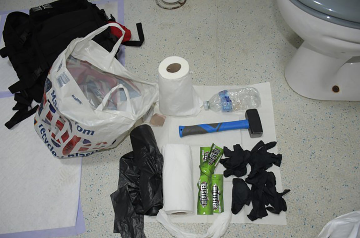 Tristan Roberts was sentenced to at least 22 years and six months in prison at Mold Crown Court for killing his mother Angela Shellis with a hammer and recording the attack on a voice recorder.