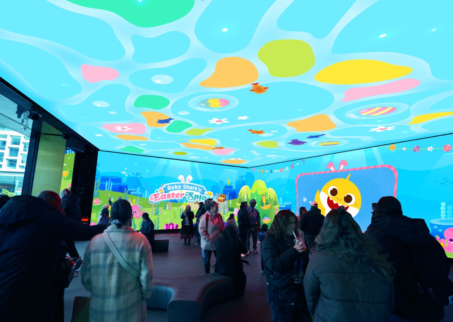 Let your little ones be dazzled at Baby Shark’s Easter Spalsh