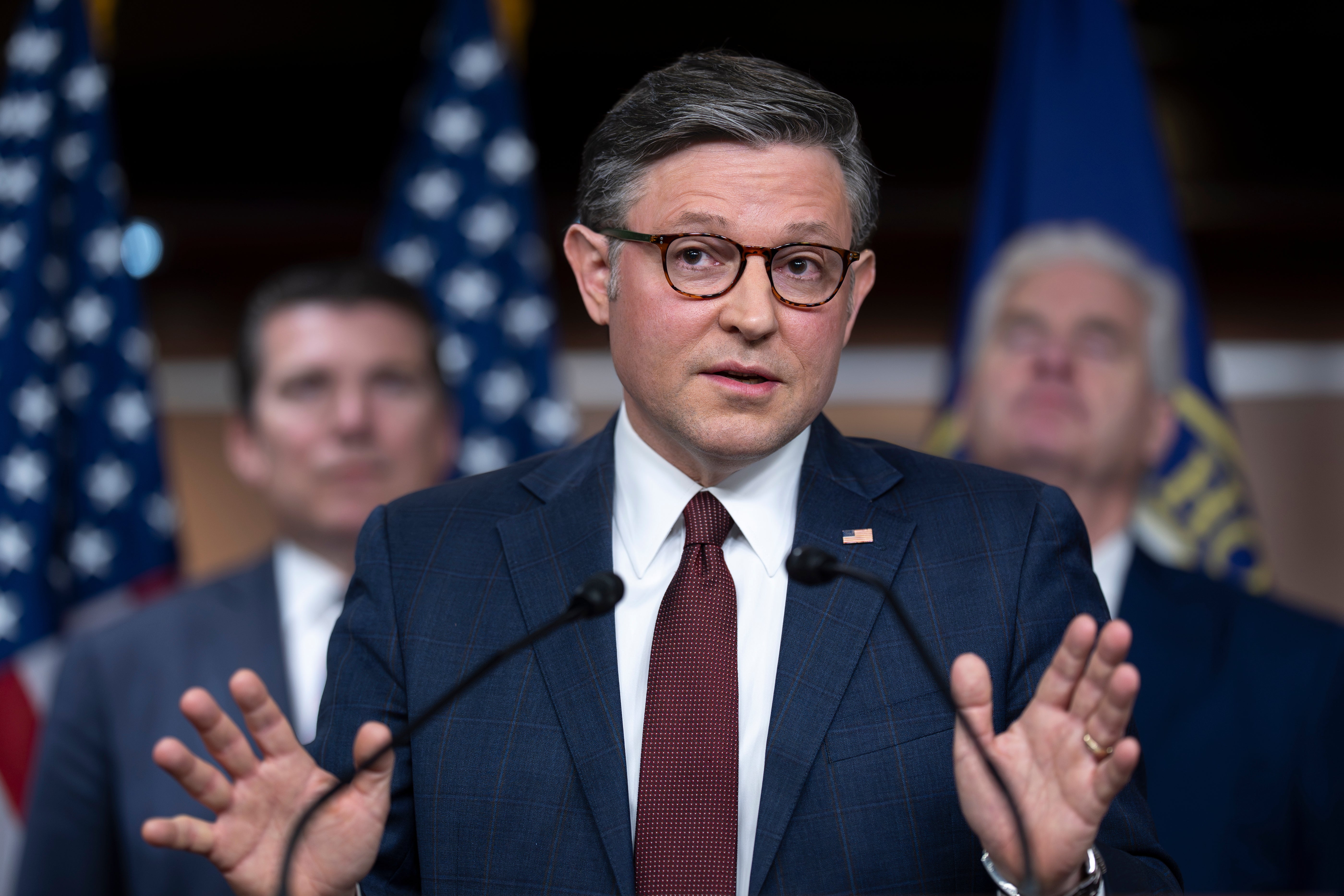 House Speaker Mike Johnson has been quick to say that sending troops into Iran is not ‘boots on the ground.’