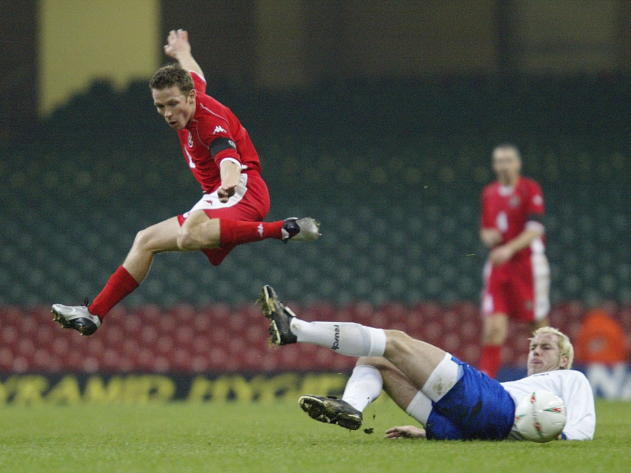 Bellamy and Sergej Barbarez faced each other for their countries in 2003