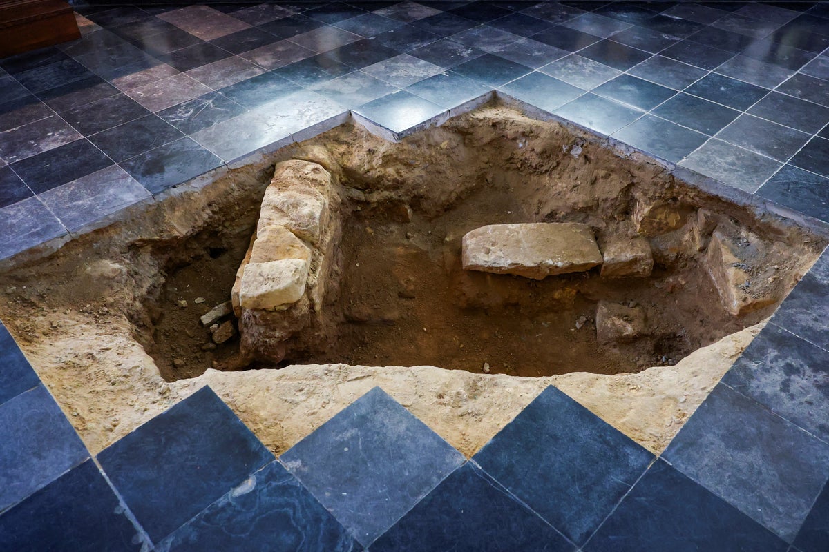 How the ‘remains of a Musketeer’ were found under a Dutch church