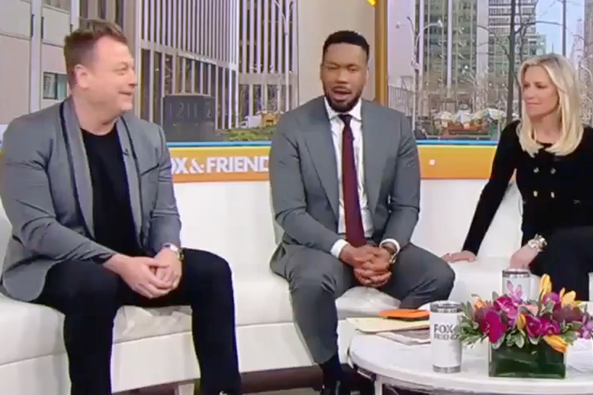 Fox and Friends'in sunucusu, rol arkadaşı RFK Jr.'ın tuhaf alışkanlığını savunurken şaşkına döndü