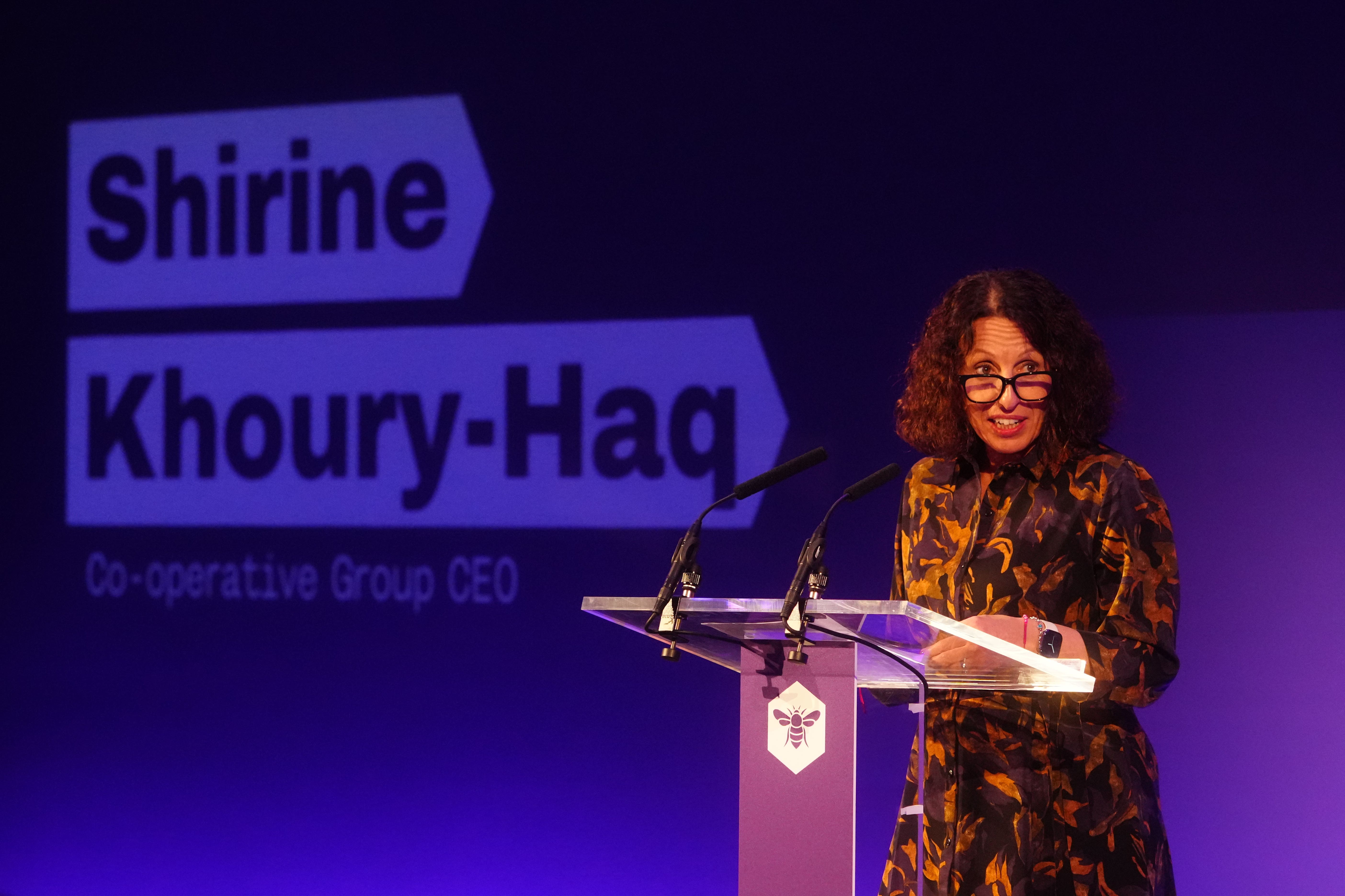 Shirine Khoury-Haq will step down as chief executive on 29 March, with Kate Allum taking over as interim chief executive of the business