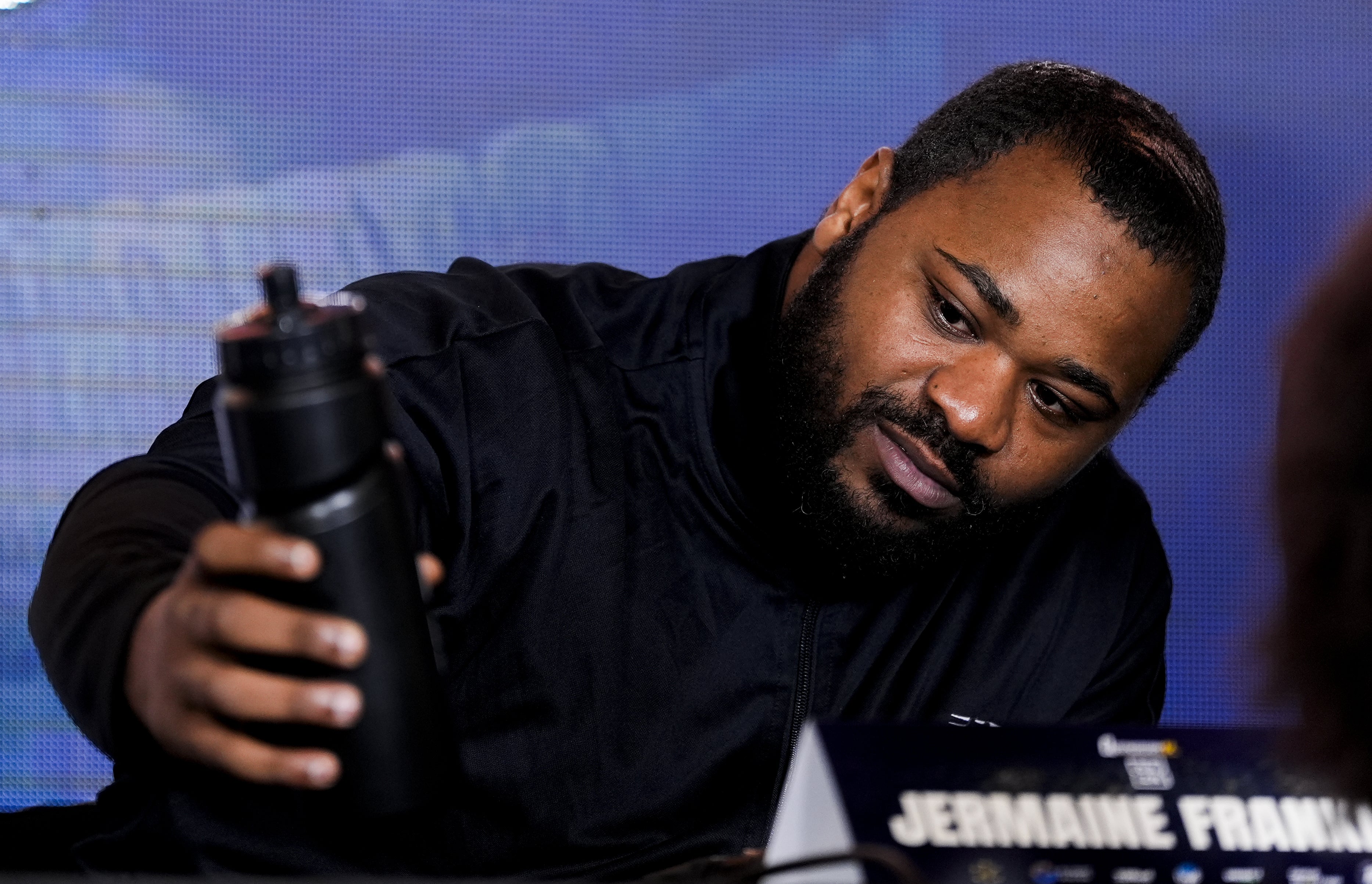 Jermaine Franklin, pictured, has taken Anthony Joshua and Dillian Whyte the distance (Peter Byrne/PA)