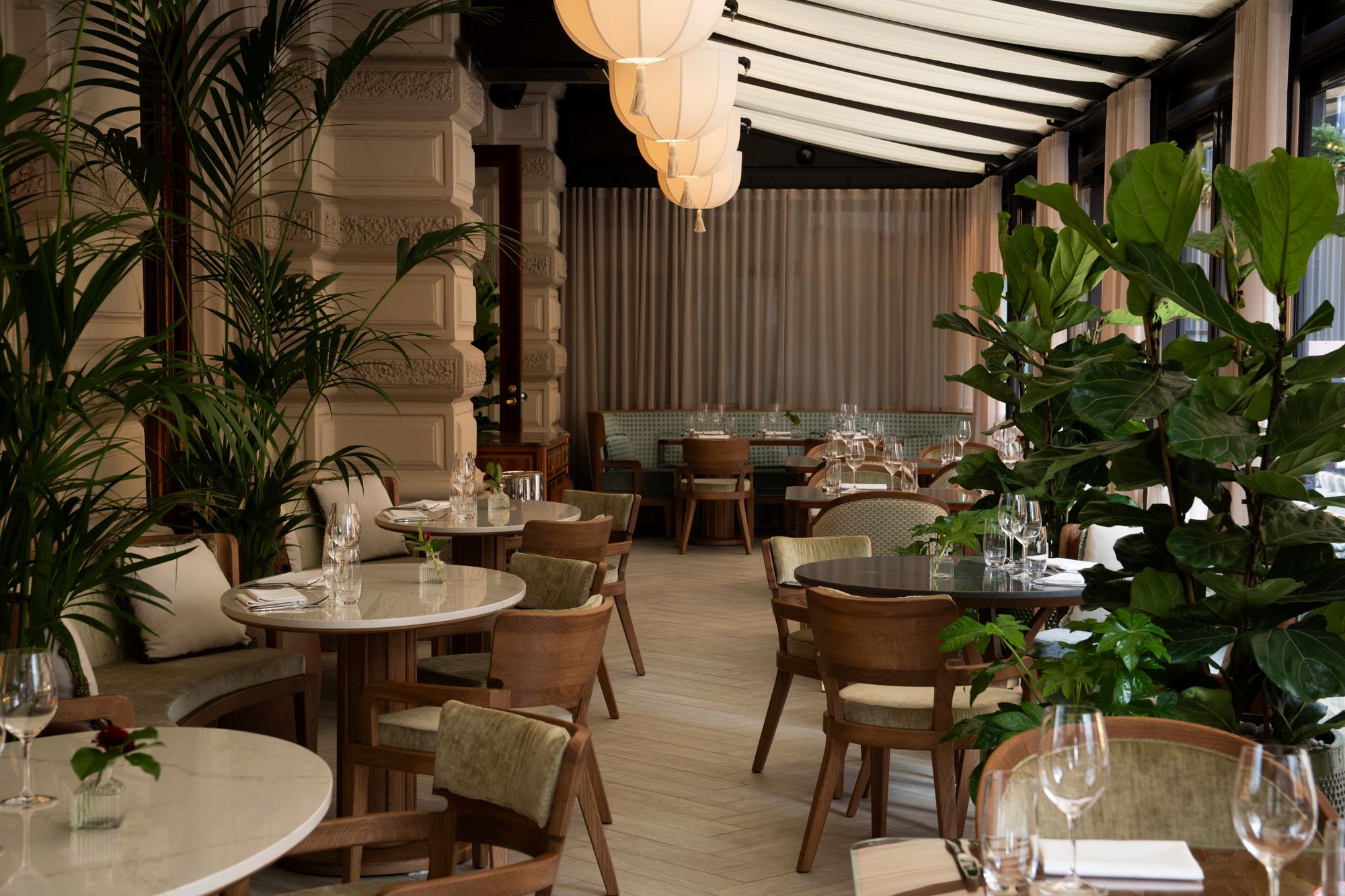 A La Kamp restaurant has dishes inspired by menus from nearly a century ago