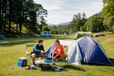 <p>The national park is replete with camping options </p>