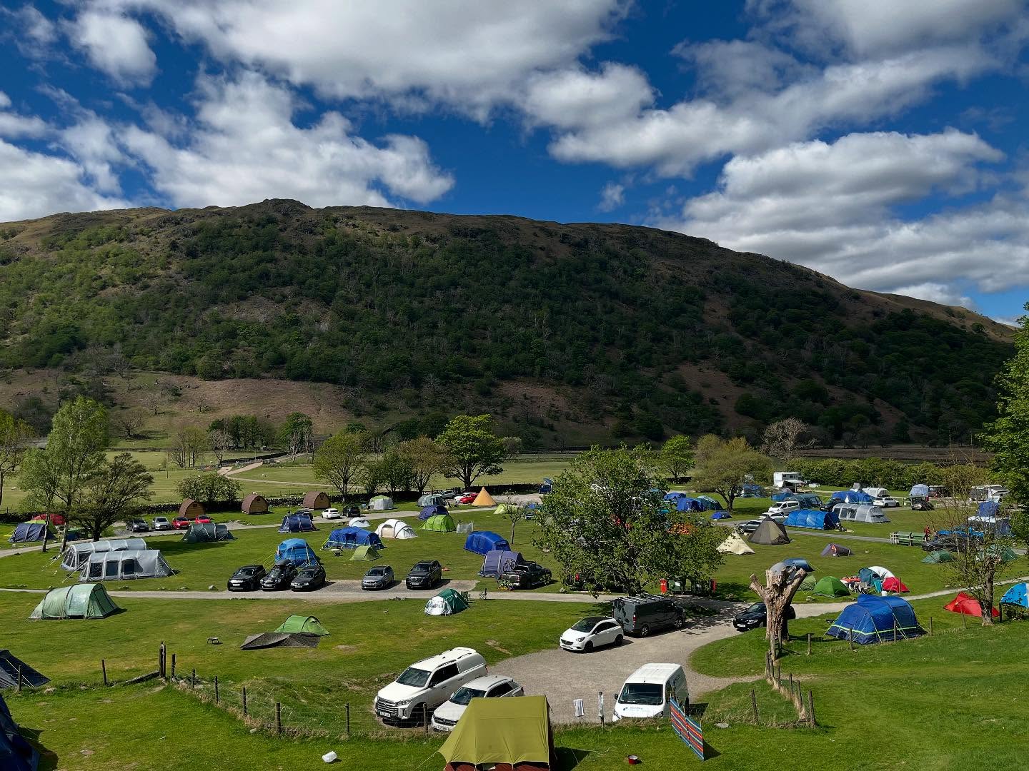 Sykeside Camping Park boasts its own pub