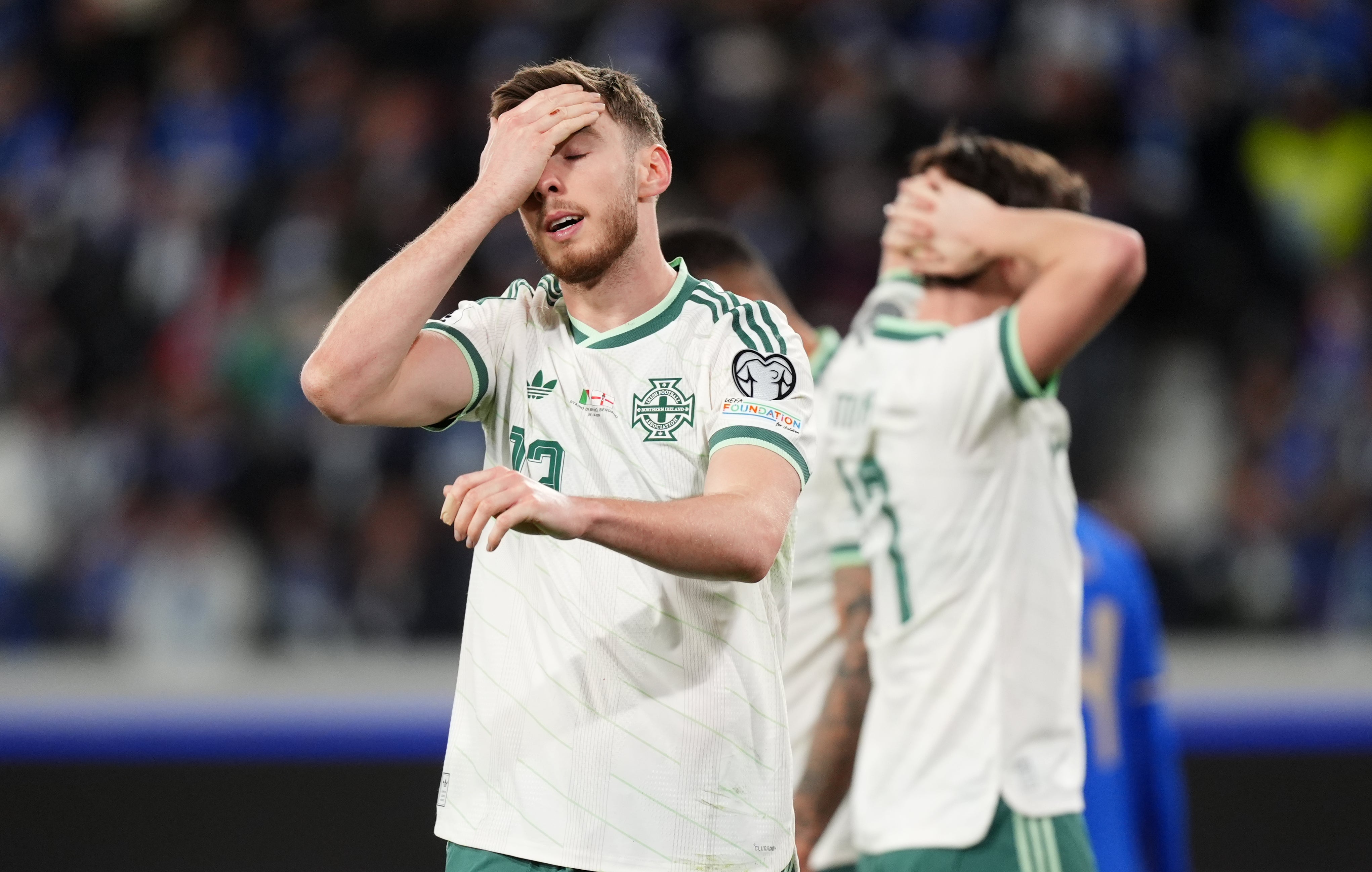 Valiant Northern Ireland have World Cup dreams shattered by Italy
