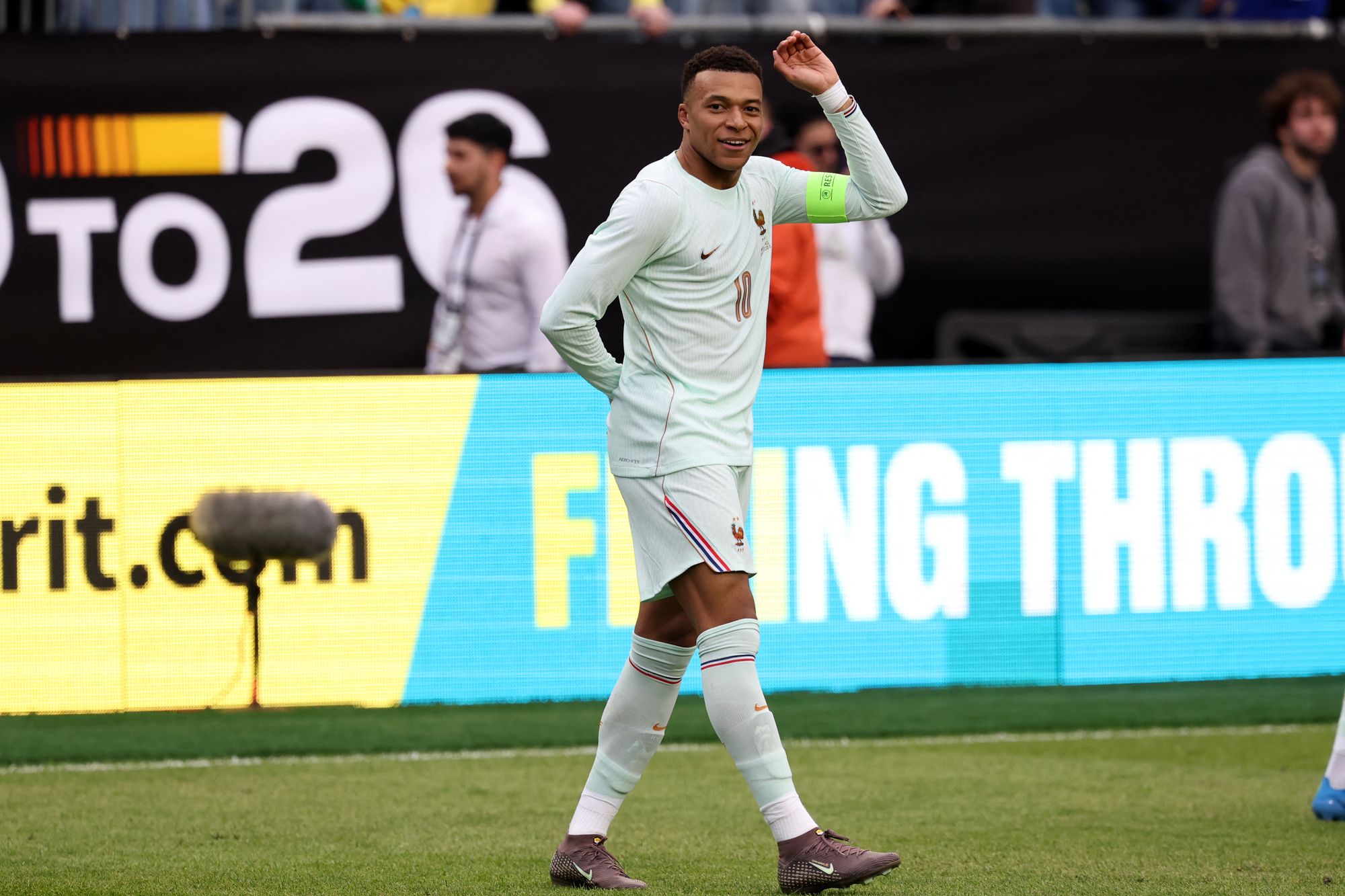 Kylian Mbappe closes in on France's all-time scoring record after superb chip in win over Brazil | The Independent