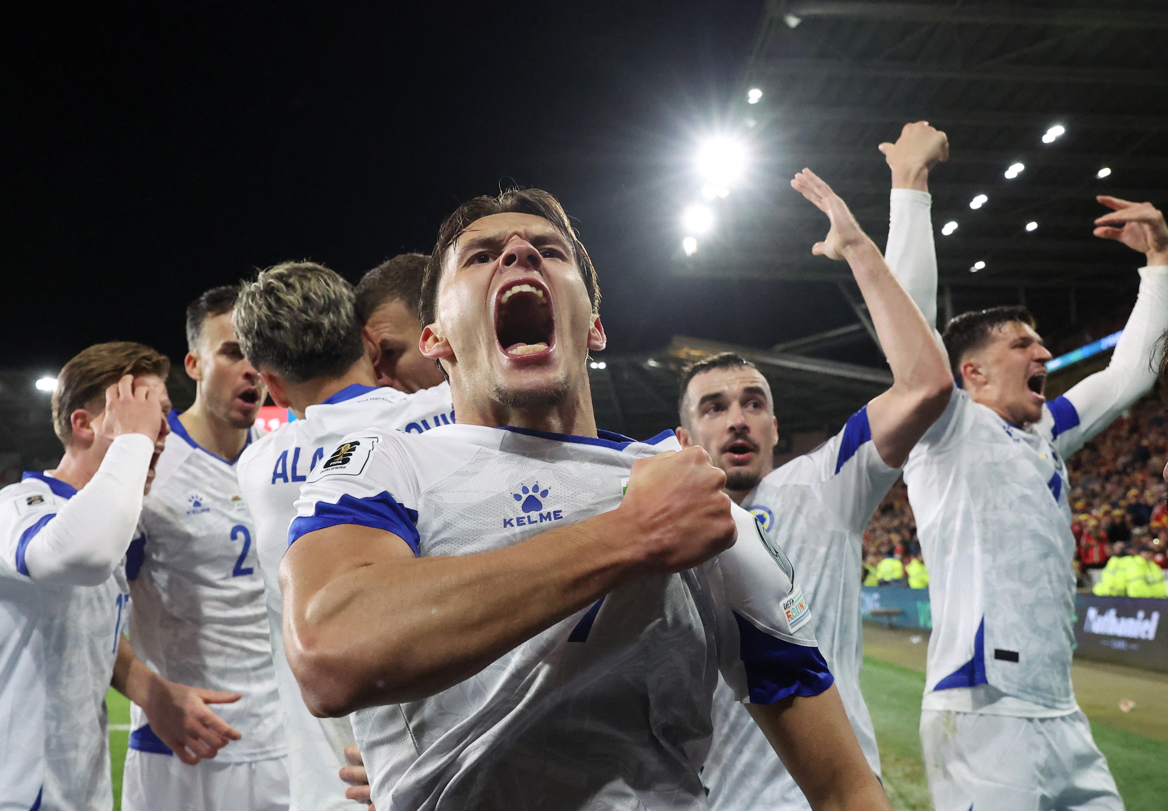 Edin Dzeko’s late equaliser sent Bosnia wild