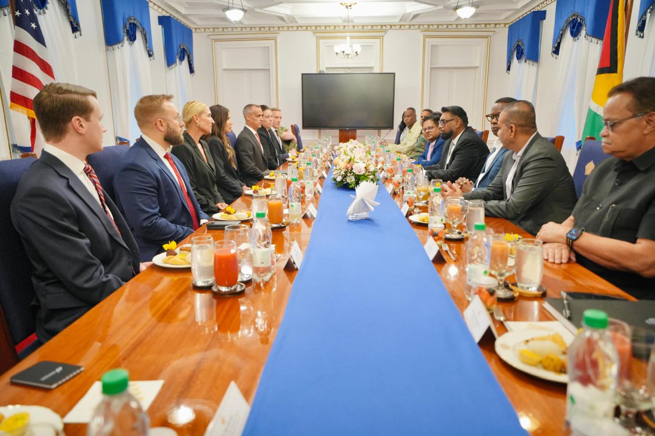 Noem's trip to Guyana comes after she was ousted as Homeland Security secretary