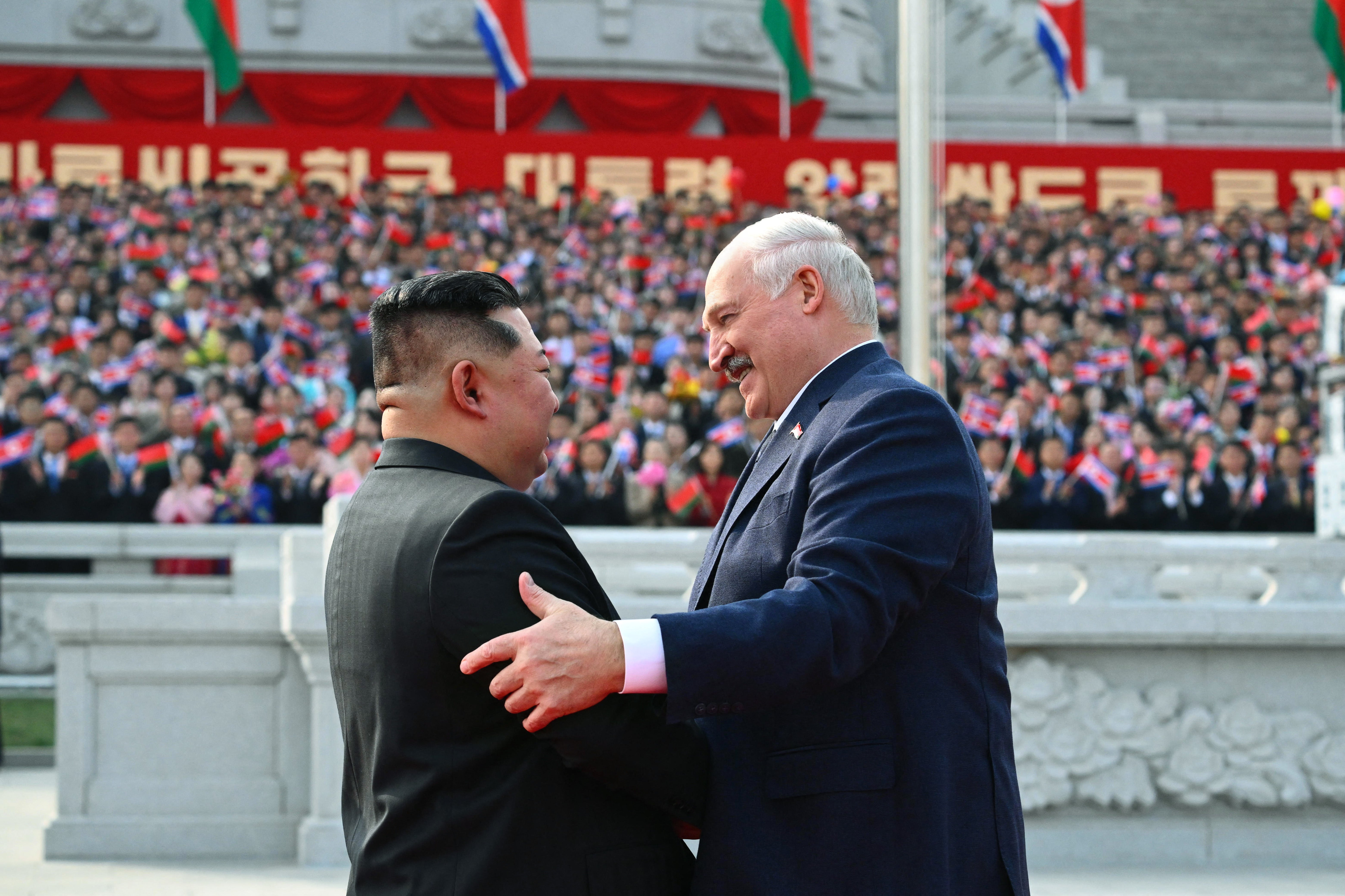 North Korea and Belarus sign &lsquo;fundamental&rsquo; treaty as Lukashenko visits Kim in Pyongyang