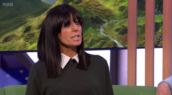 Claudia Winkleman su 'The One Show'