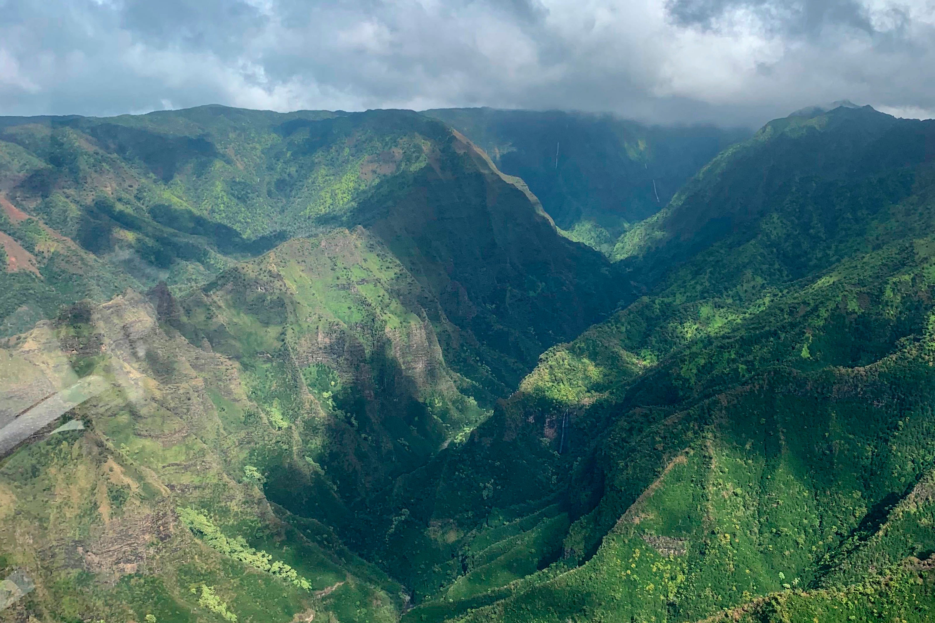 The beach is on the Na Pali Coast on Kauai’s north shore