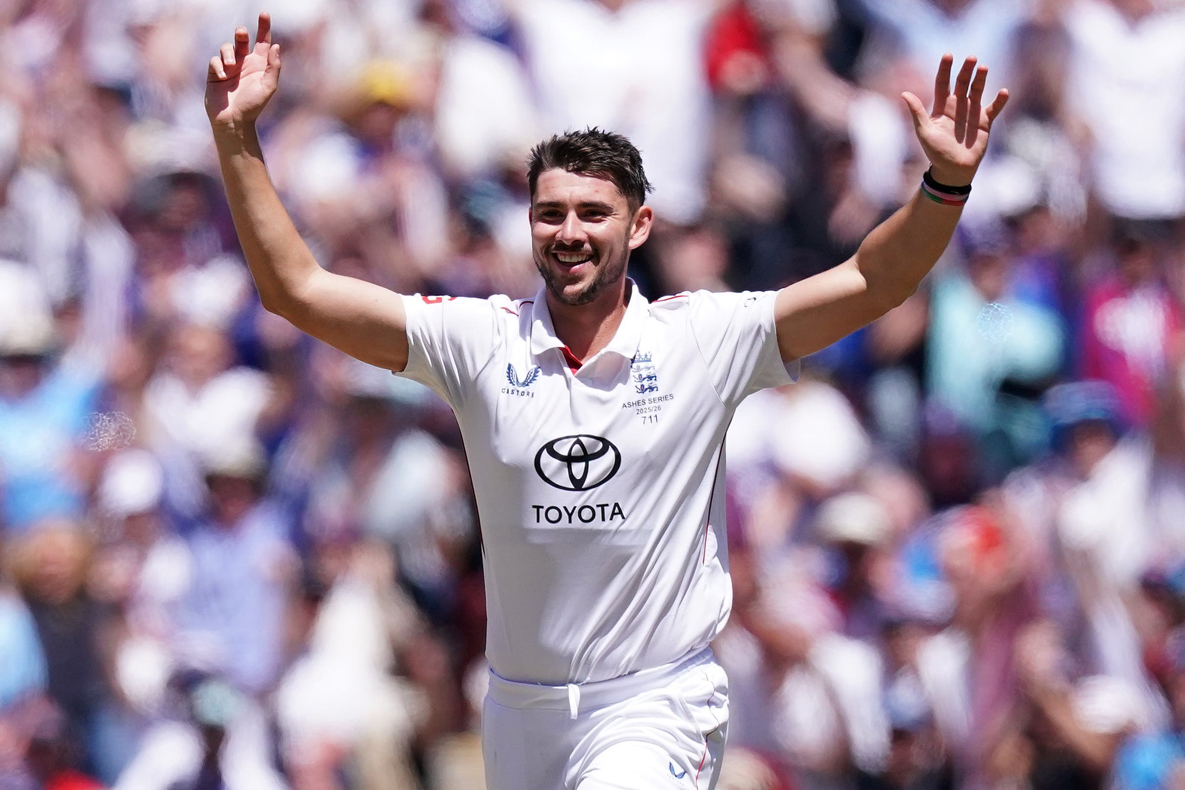 Josh Tongue had a standout winter with England (Robbie Stephenson/PA)