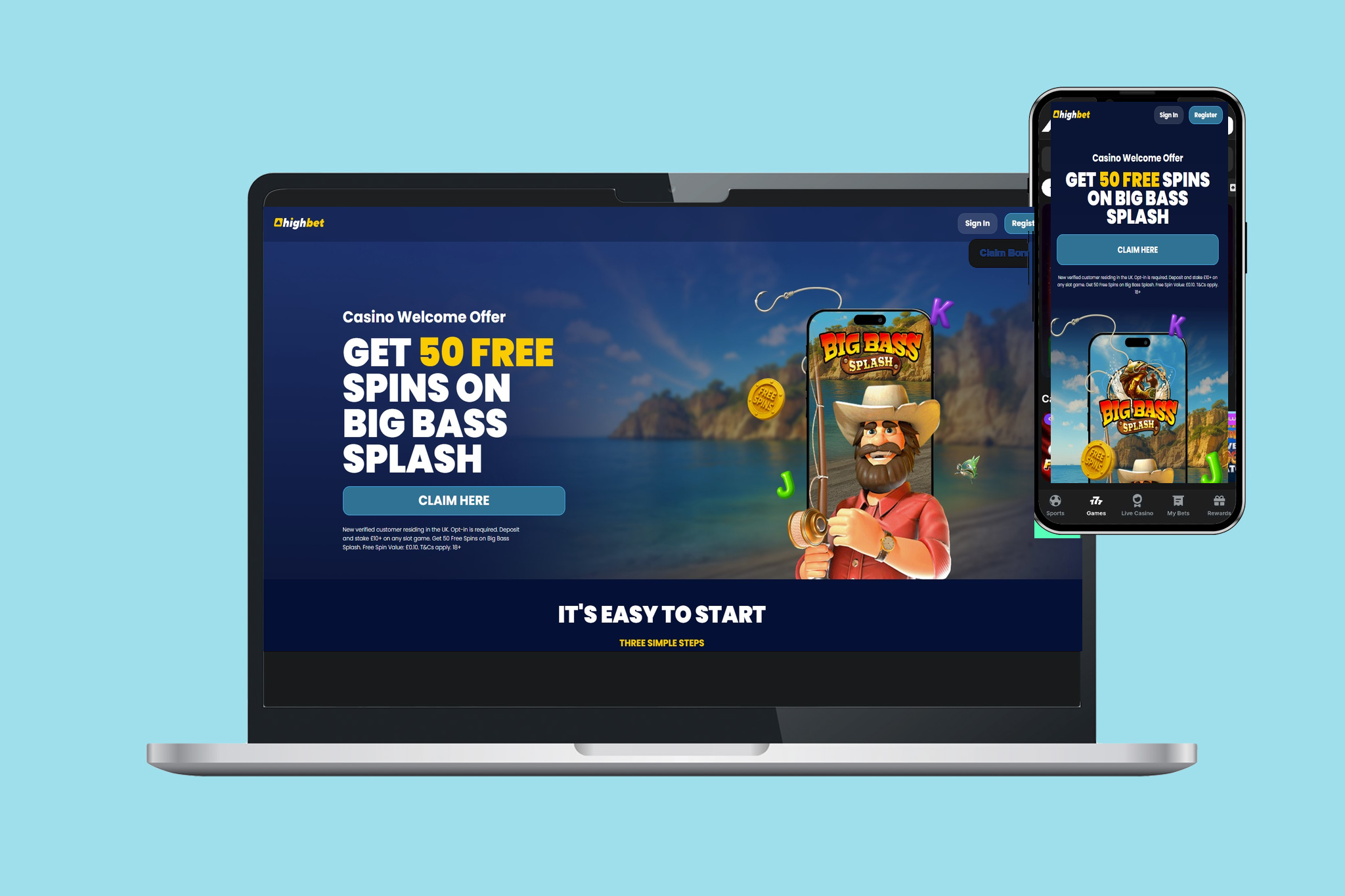 independent.co.uk - Chris Wilson - Online casino bonus Highbet: 50 bonus spins with latest welcome bonus code