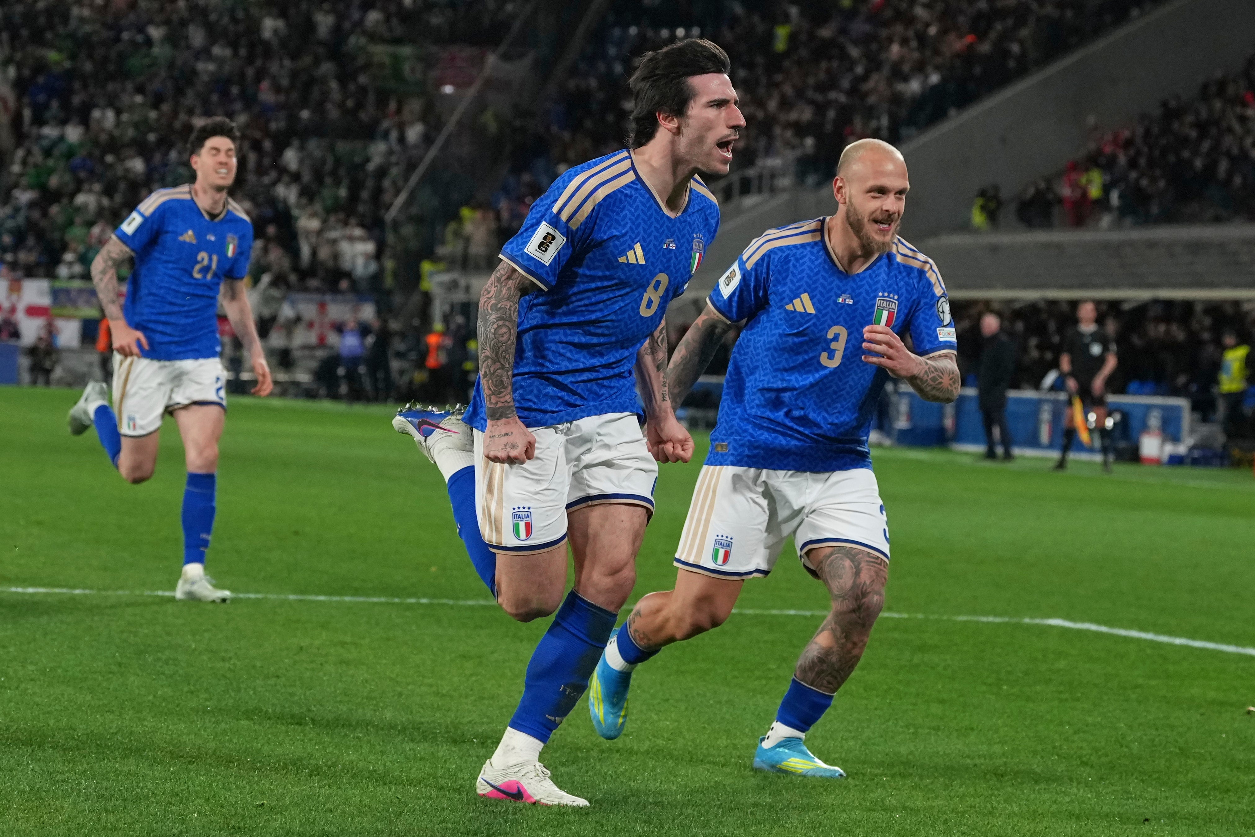 ITALIA IRLANDA DEL NORTE REPECHAJE MUNDIAL