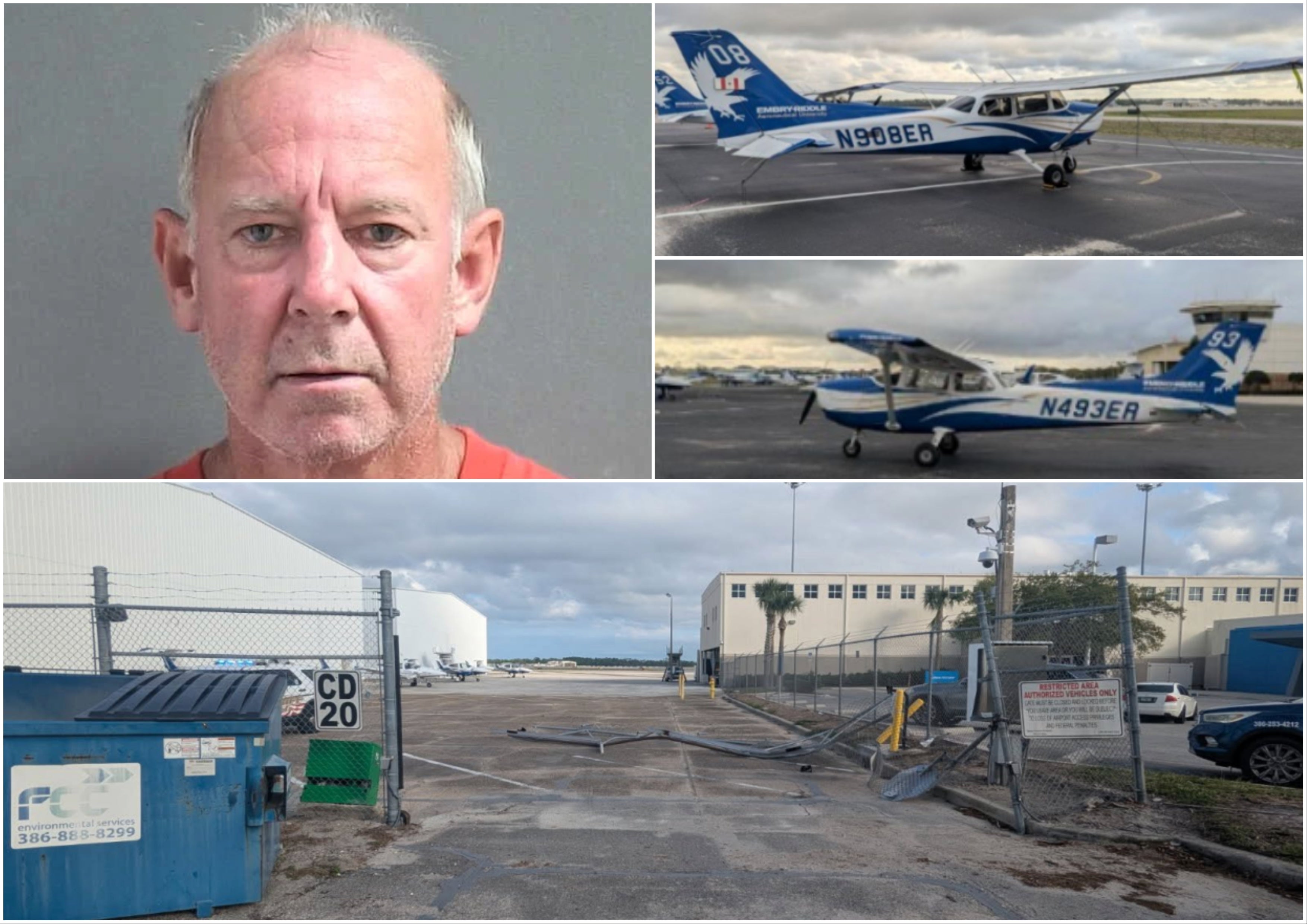 ‘Drunk’ Florida man told feds he tried to steal plane so he could ‘visit his sister’