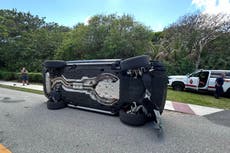 Elin, crashes and arrests: The highs and lows of Tiger Woods as golf star involved in yet another car accident days before the Masters