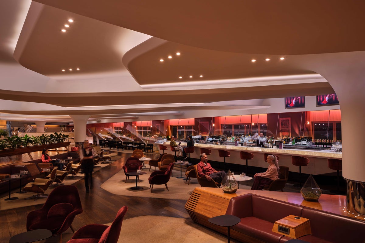 Take a look inside Virgin Atlantic’s revamped Heathrow lounge