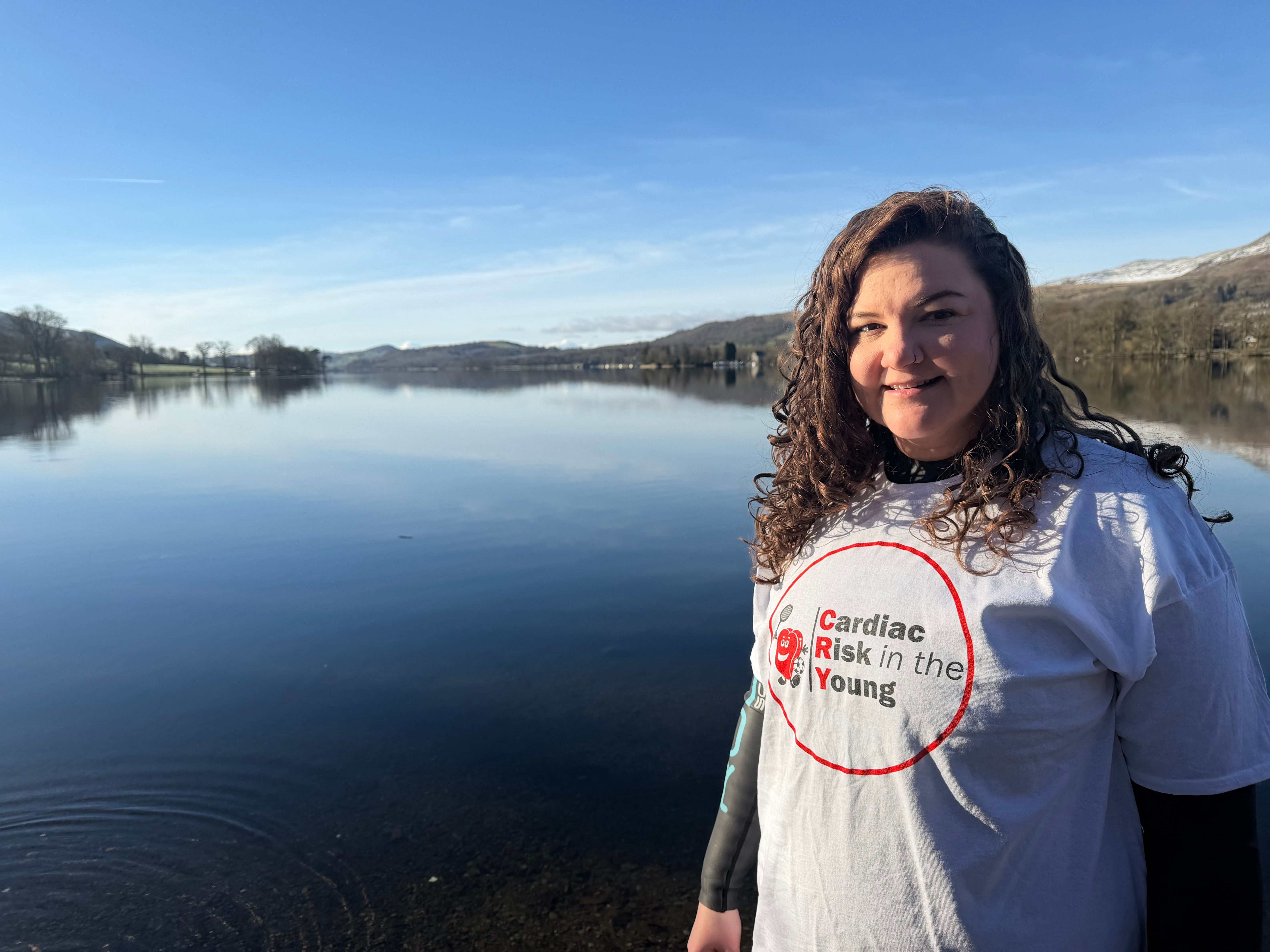 Katie Taylor-Rossall will swim 24 miles in the Lake District to raise money