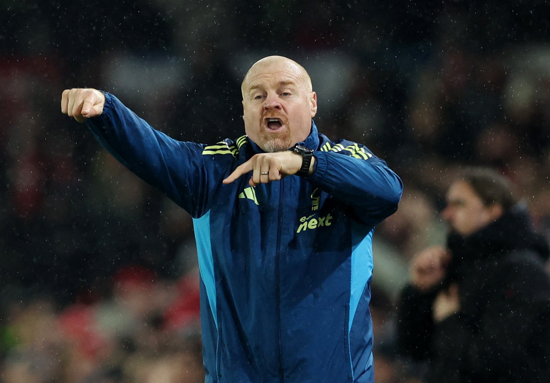 Dyche has rubbished rumours linking him to the job though