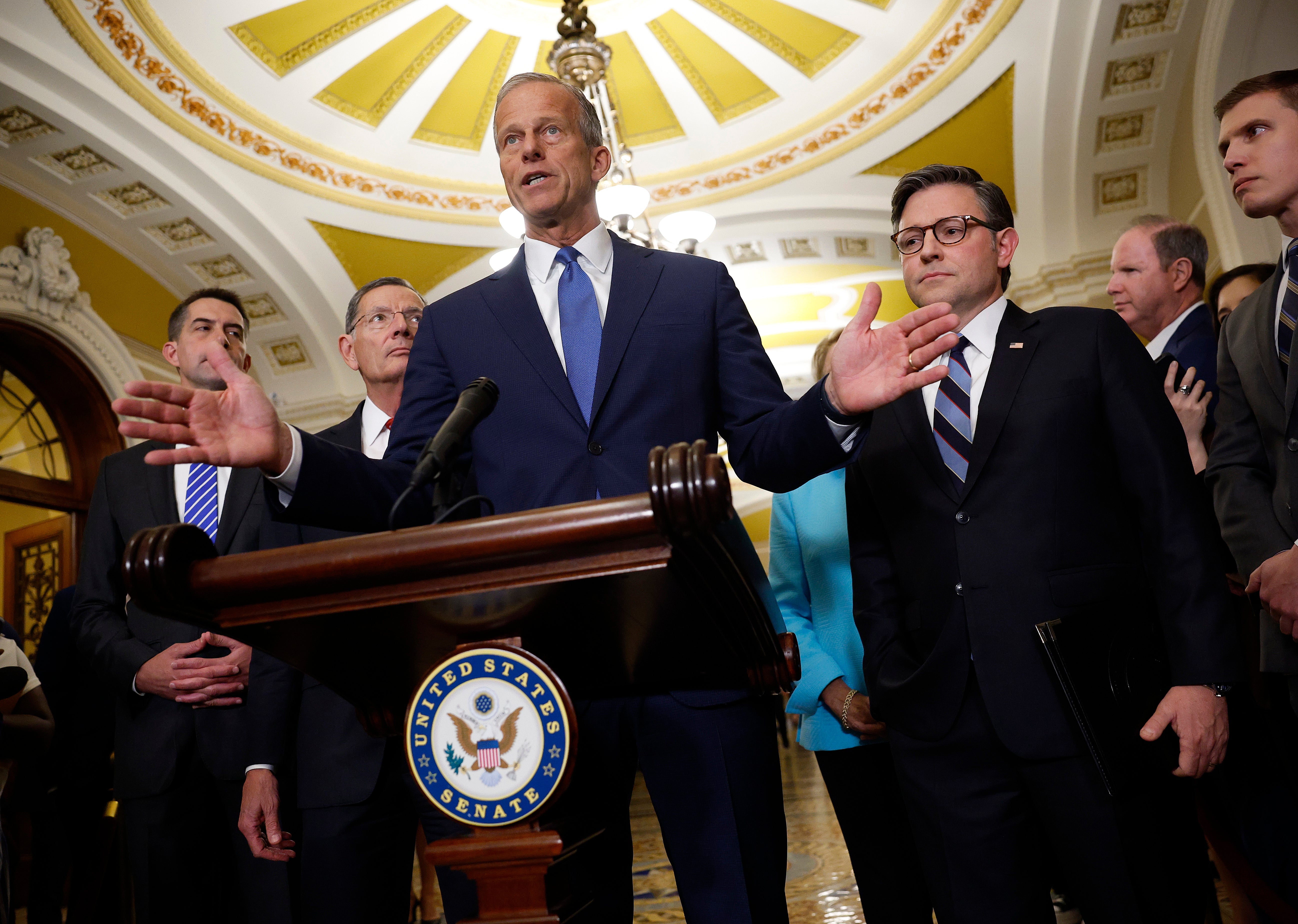 MAGA lawmakers at war as House Republicans slam Senate GOPers for fleeing DC amid shutdown