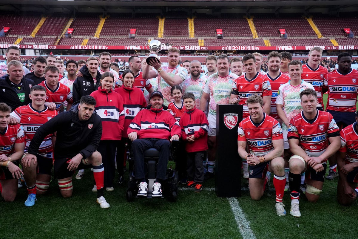 Leicester hold off Gloucester fightback to retain Slater Cup at Villa Park – UK Times Leicester hold off Gloucester fightback to retain Slater Cup at Villa Park – UK Times