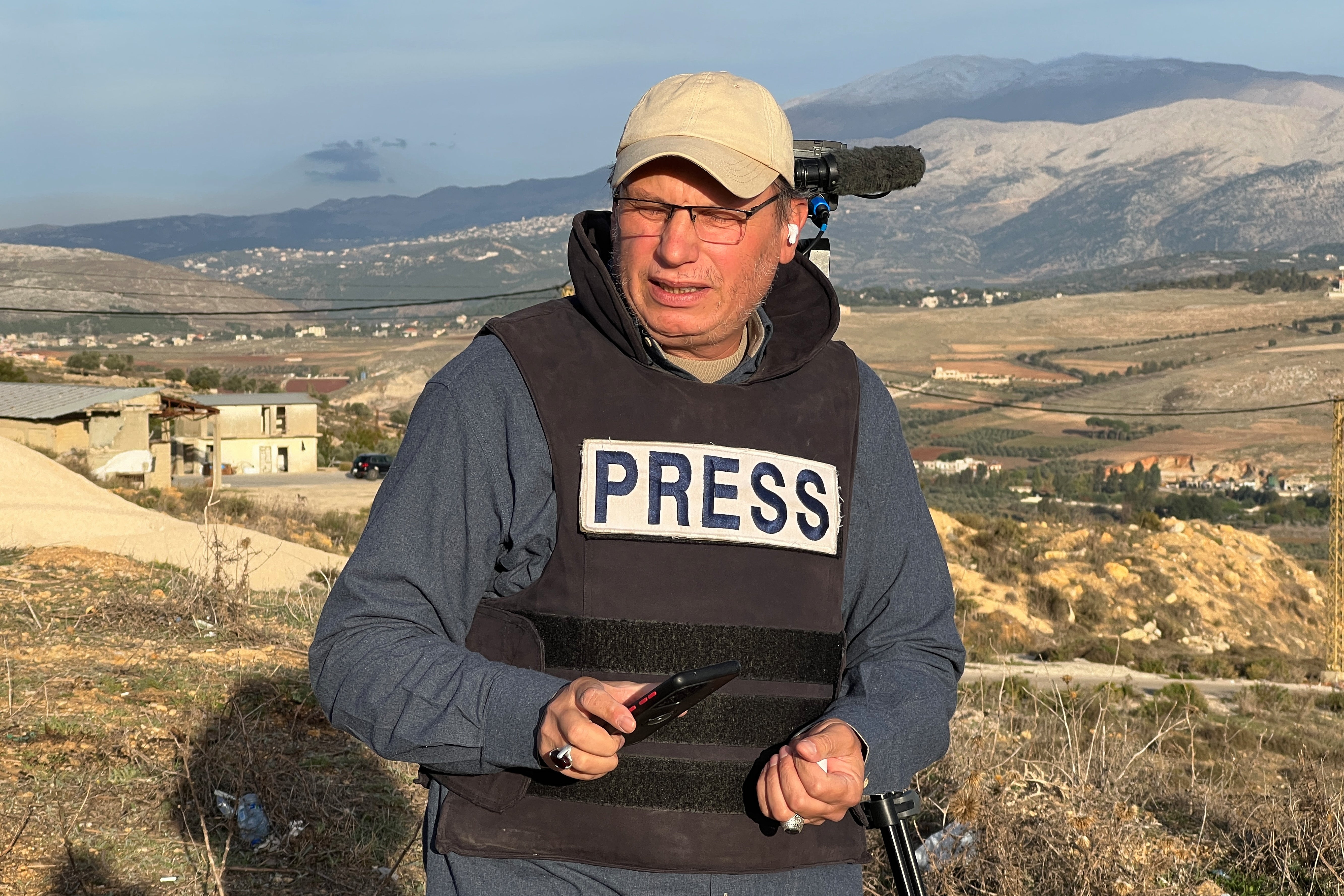independent.co.uk - Bassem Mroue - Israeli airstrike kills three journalists covering the war in Lebanon