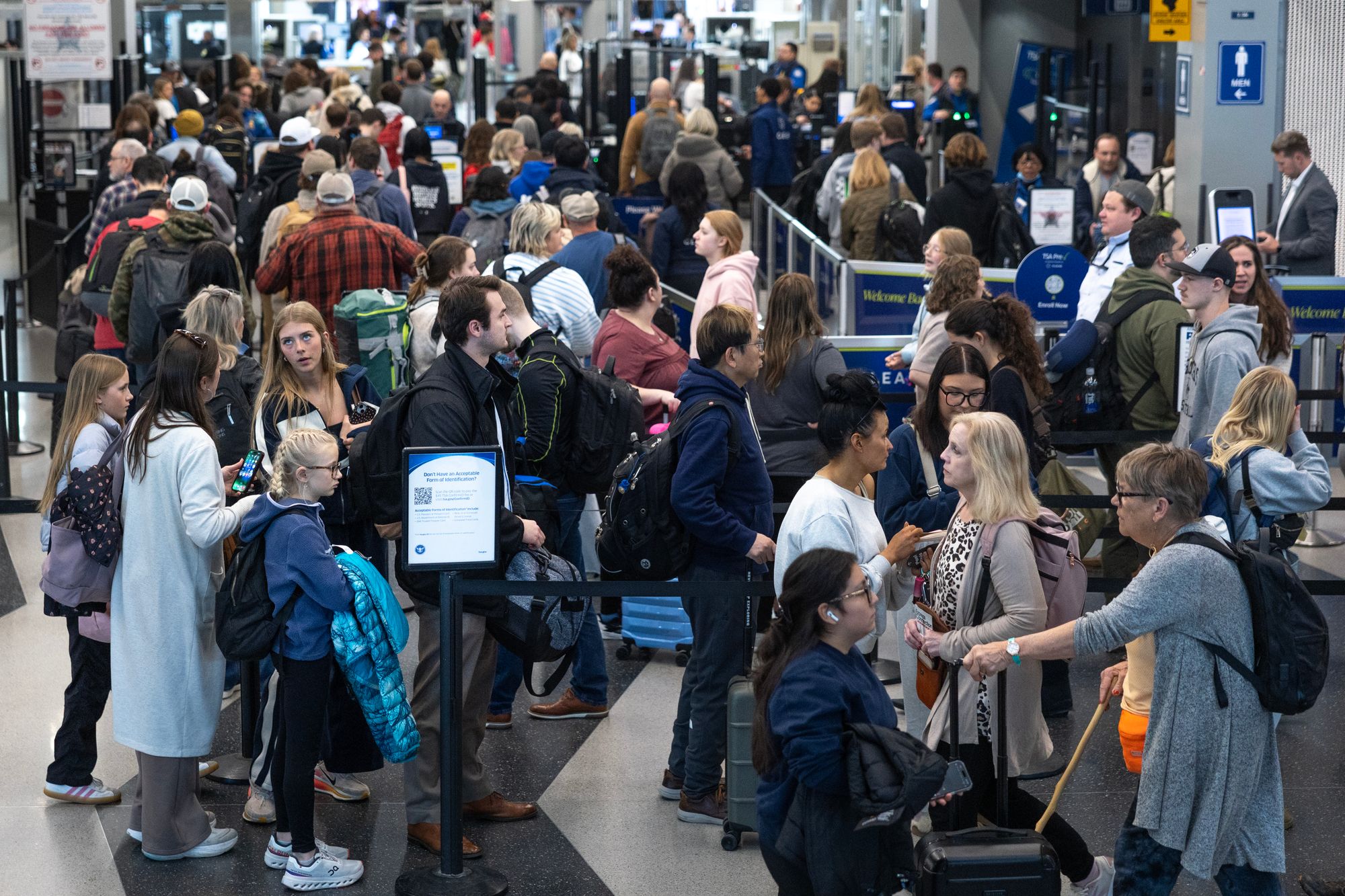 The DHS shutdown has led to chaos at airports nationwide