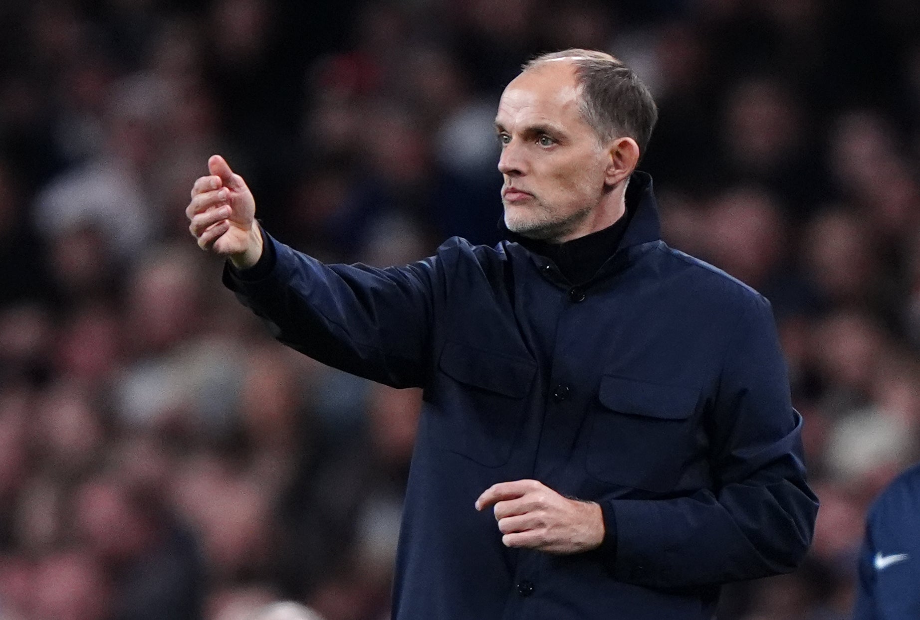 Thomas Tuchel favours other centre-backs over Maguire (Bradley Collyer/PA)