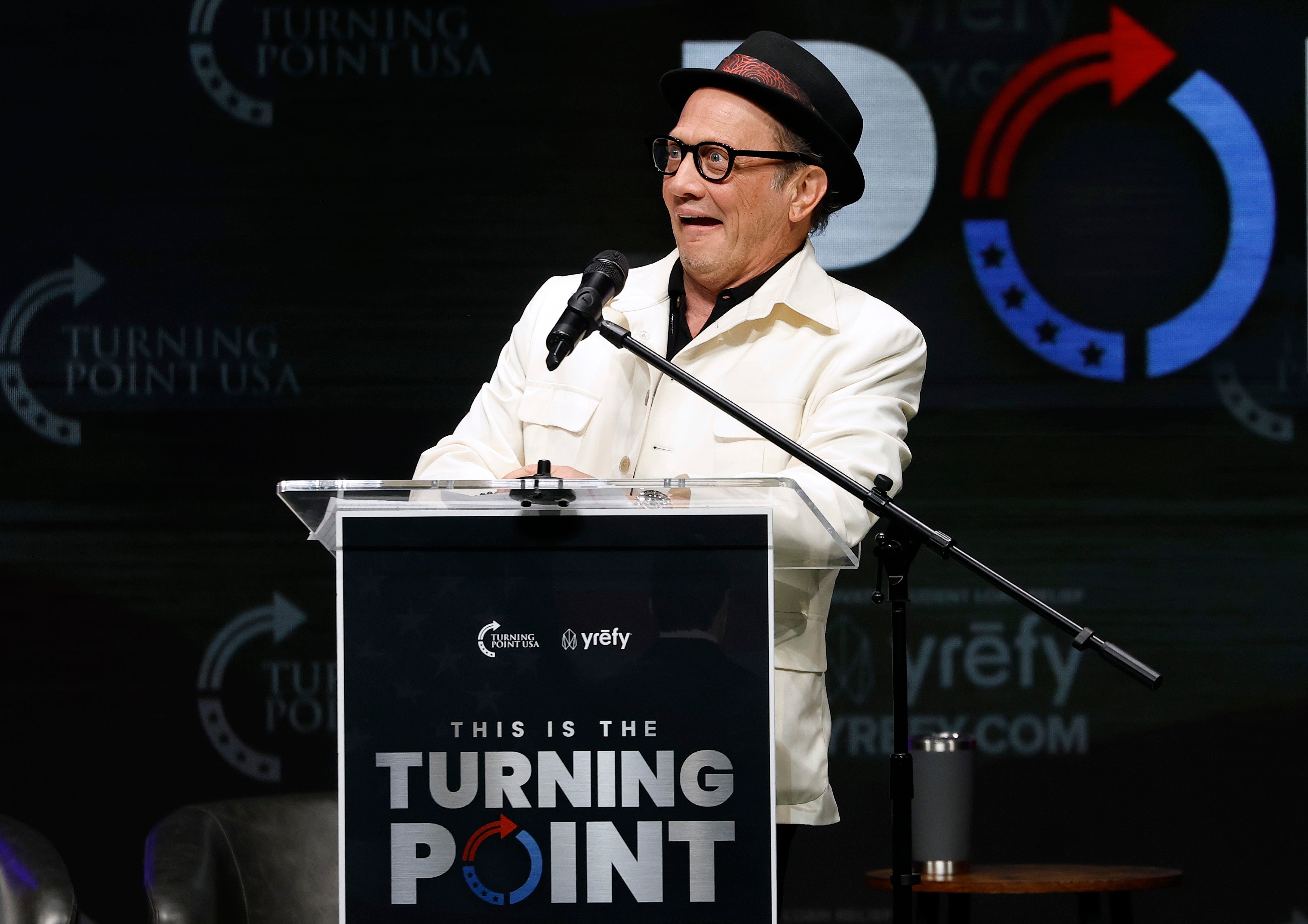 Schneider recently spoke at a Turning Point USA event at the University of California, Berkeley