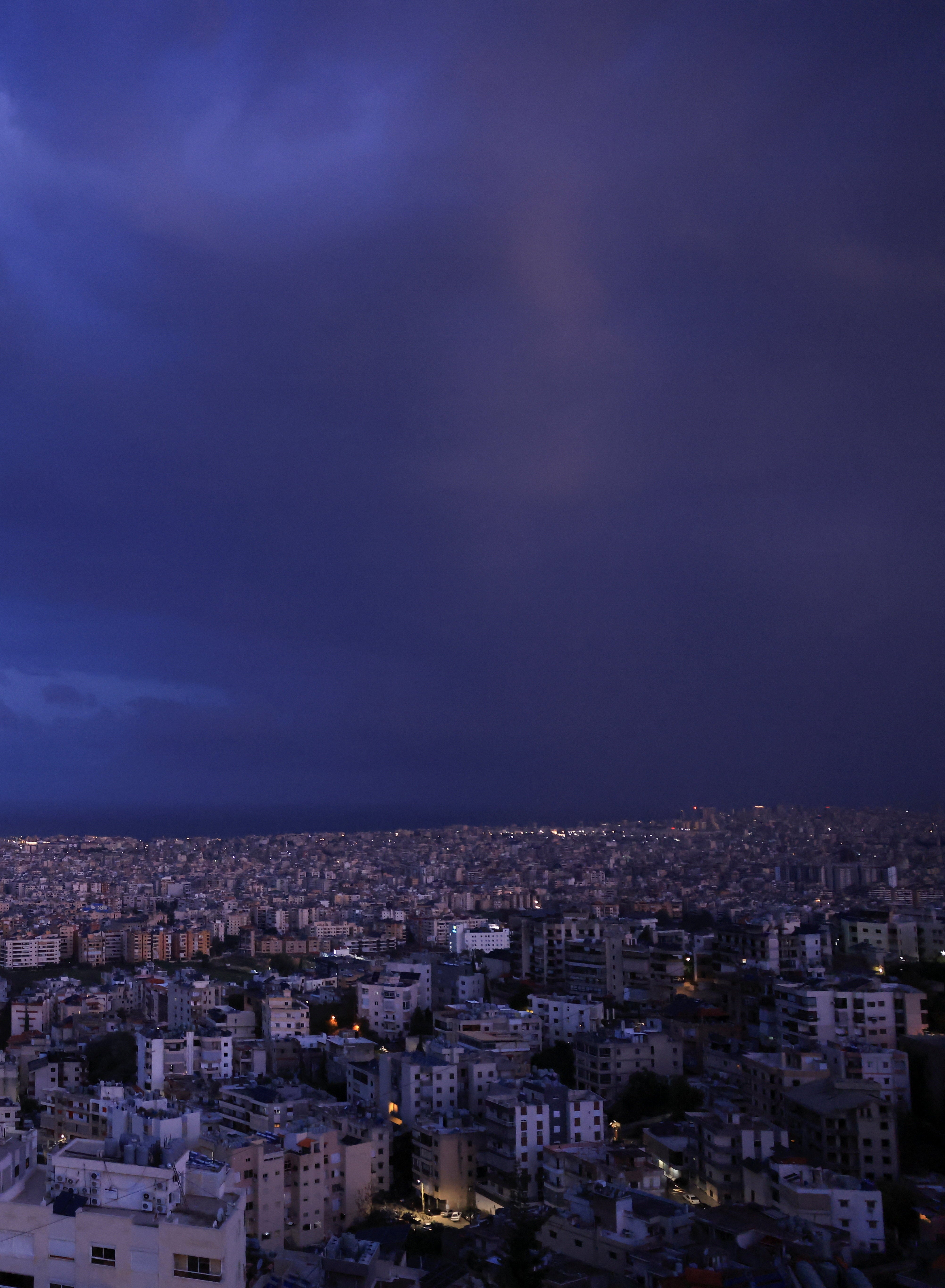 Smoke and fog after reported Israeli airstrikes, amid escalating hostilities between Israel and Hezbollah, as the US-Israeli conflict with Iran continues, in the southern suburbs of Beirut