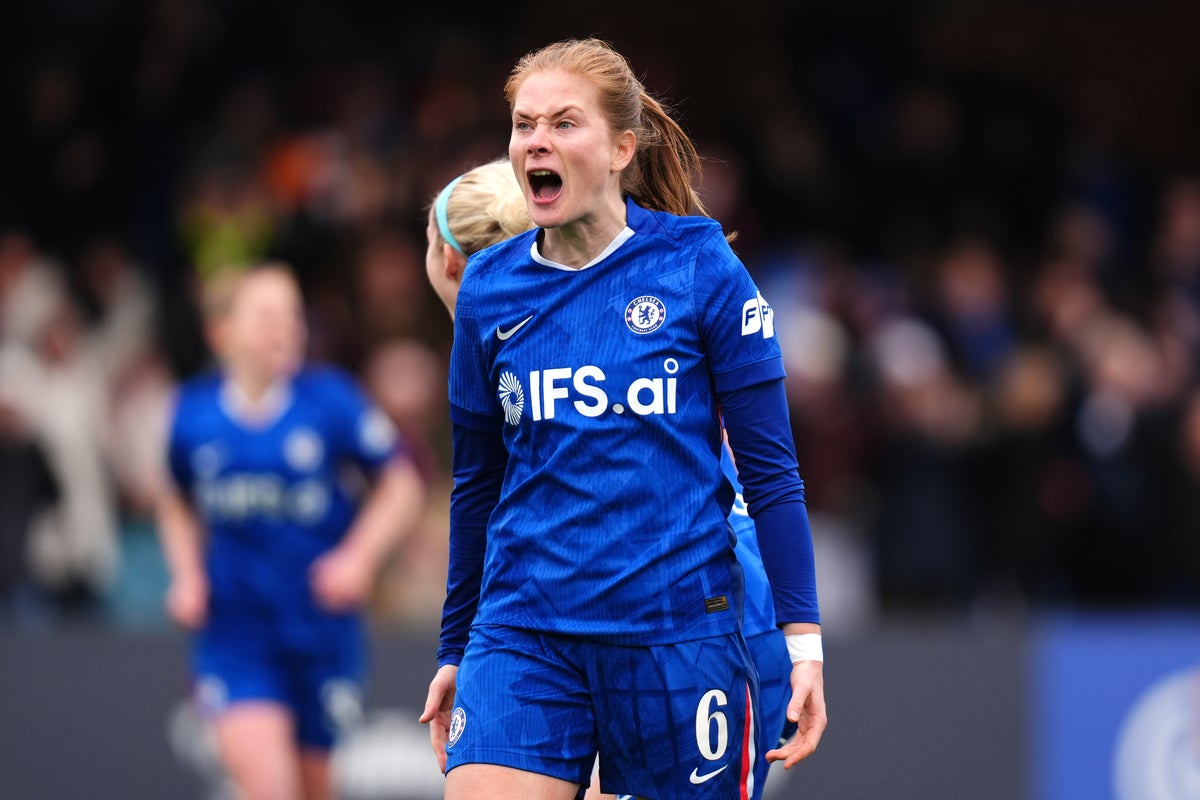 Sjoeke Nusken clinches seven-goal thriller as Chelsea reclaim second place in WSL
