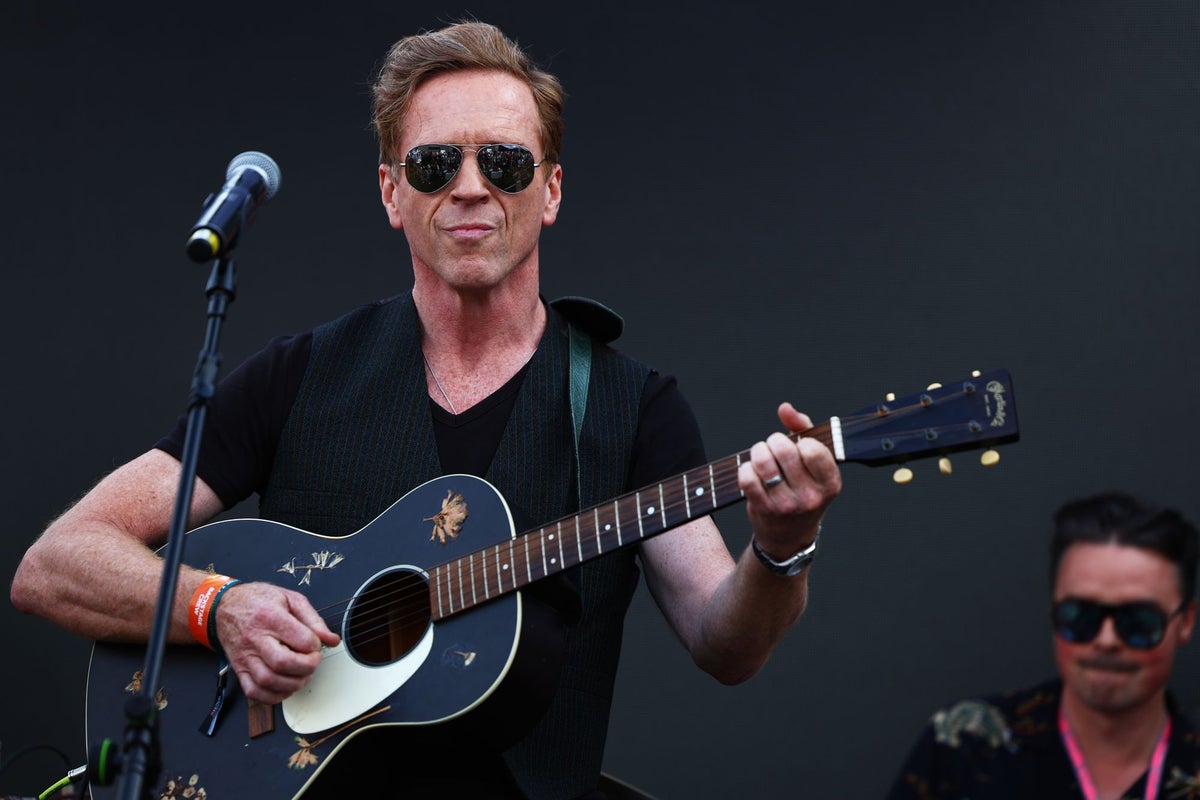 BBC presenter accidentally slams Damian Lewis’s new song - while he sits next to her