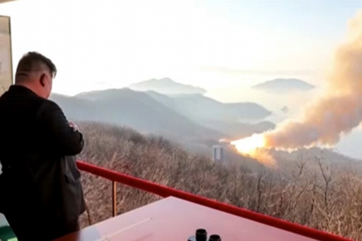 Kim Jong Un oversees missile engine test as North Korea ramps up US strike capability