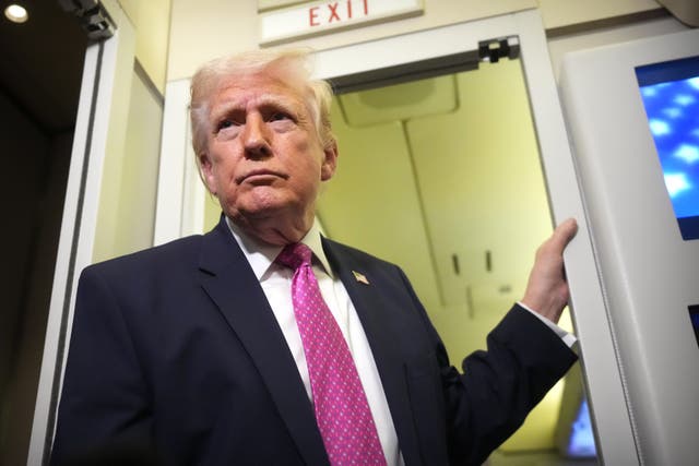 <p>Trump afirmó que Estados Unidos podría “apropiarse del petróleo de Irán”</p>