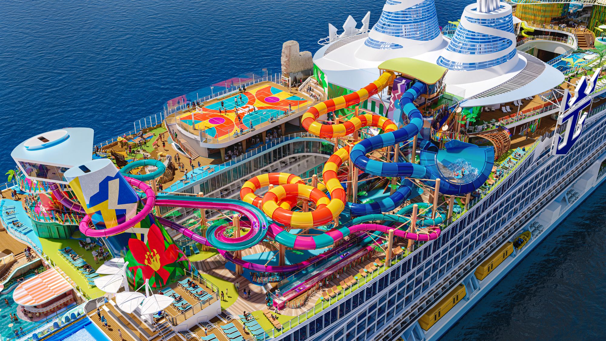 Royal Caribbean's Hero of the Seas will have a larger waterpark