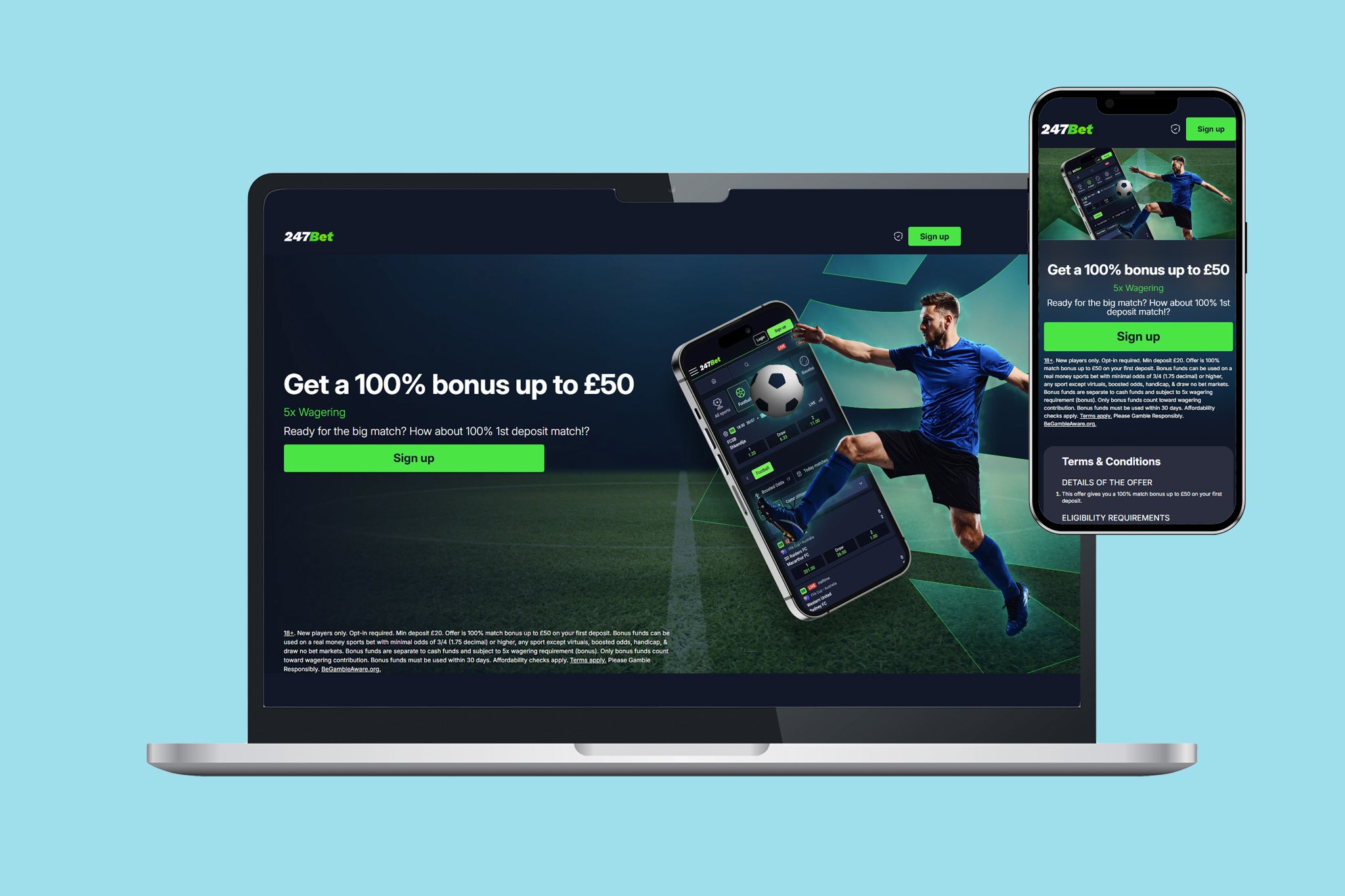 247Bet have recently bulked up their sports betting package