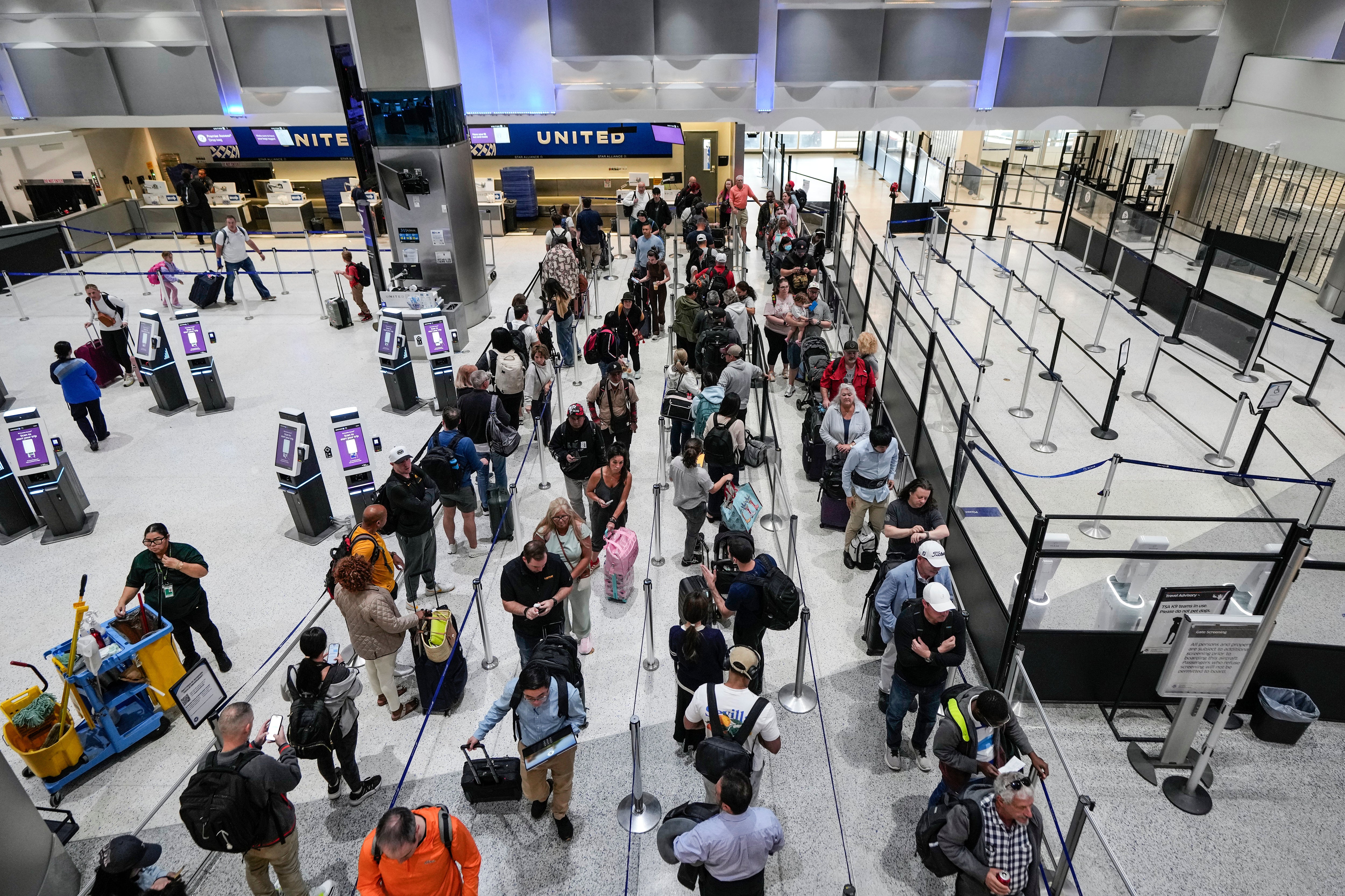 Some airports have asked travelers to stop arriving four or more hours before their flights, arguing that the cautious passengers are slowing down lines for people flying out earlier