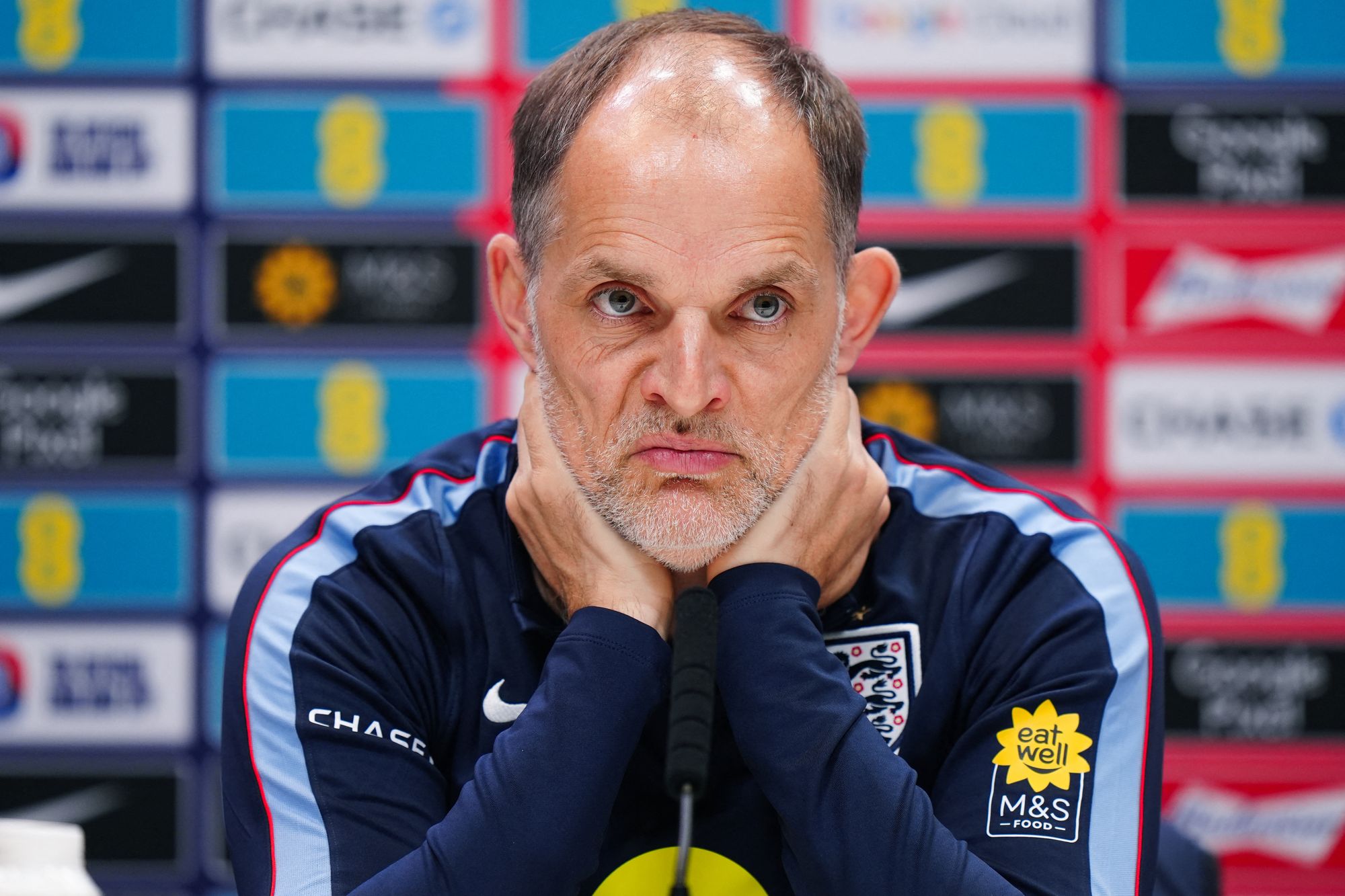 Thomas Tuchel speaks to the media before England's friendly with Japan