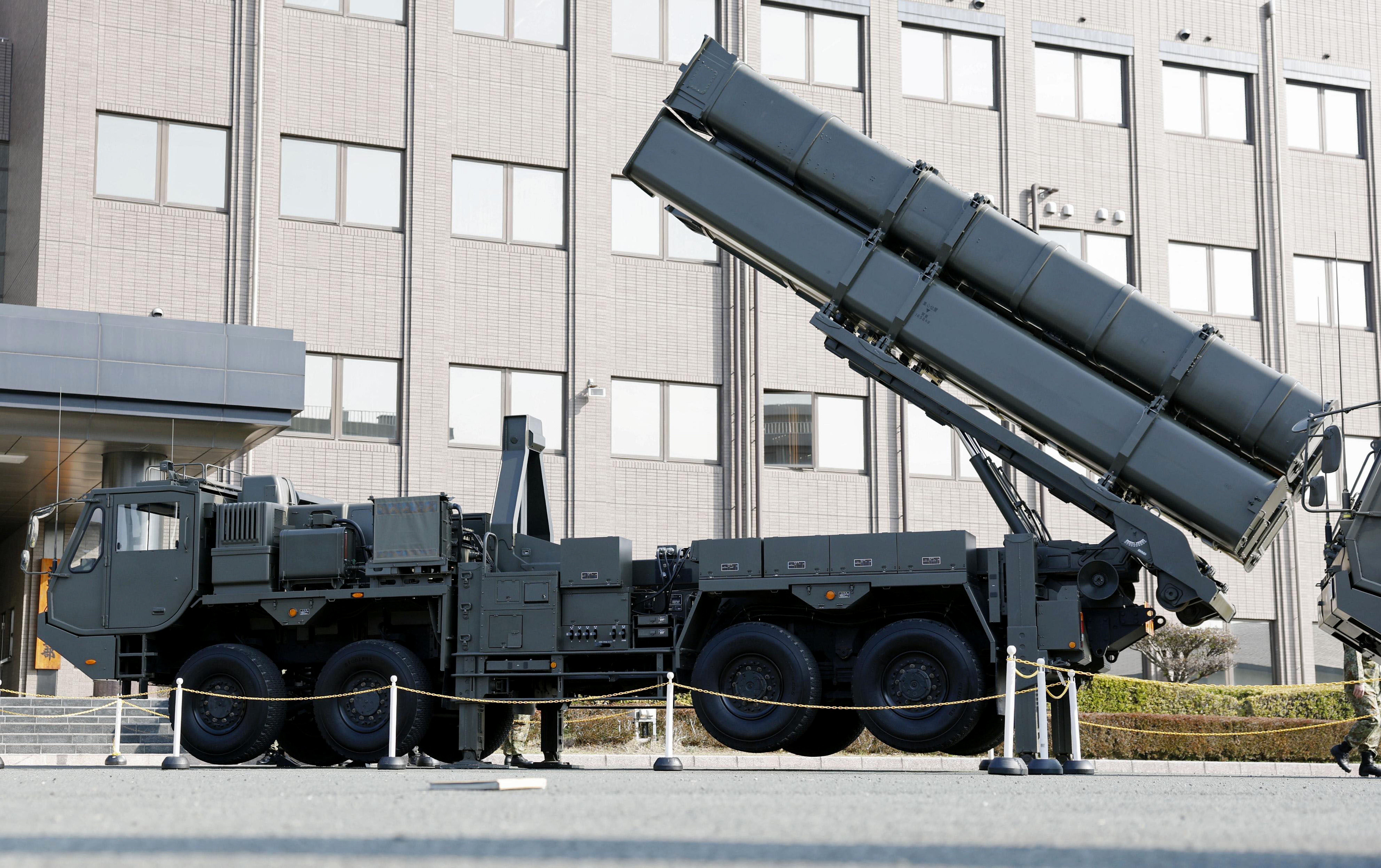 Japan’s upgraded Type-12 missile has a range of about 1,000 kilometers (620 miles), a significant extension from the 200-kilometer (125-mile) range of the original that would allow it to reach mainland China