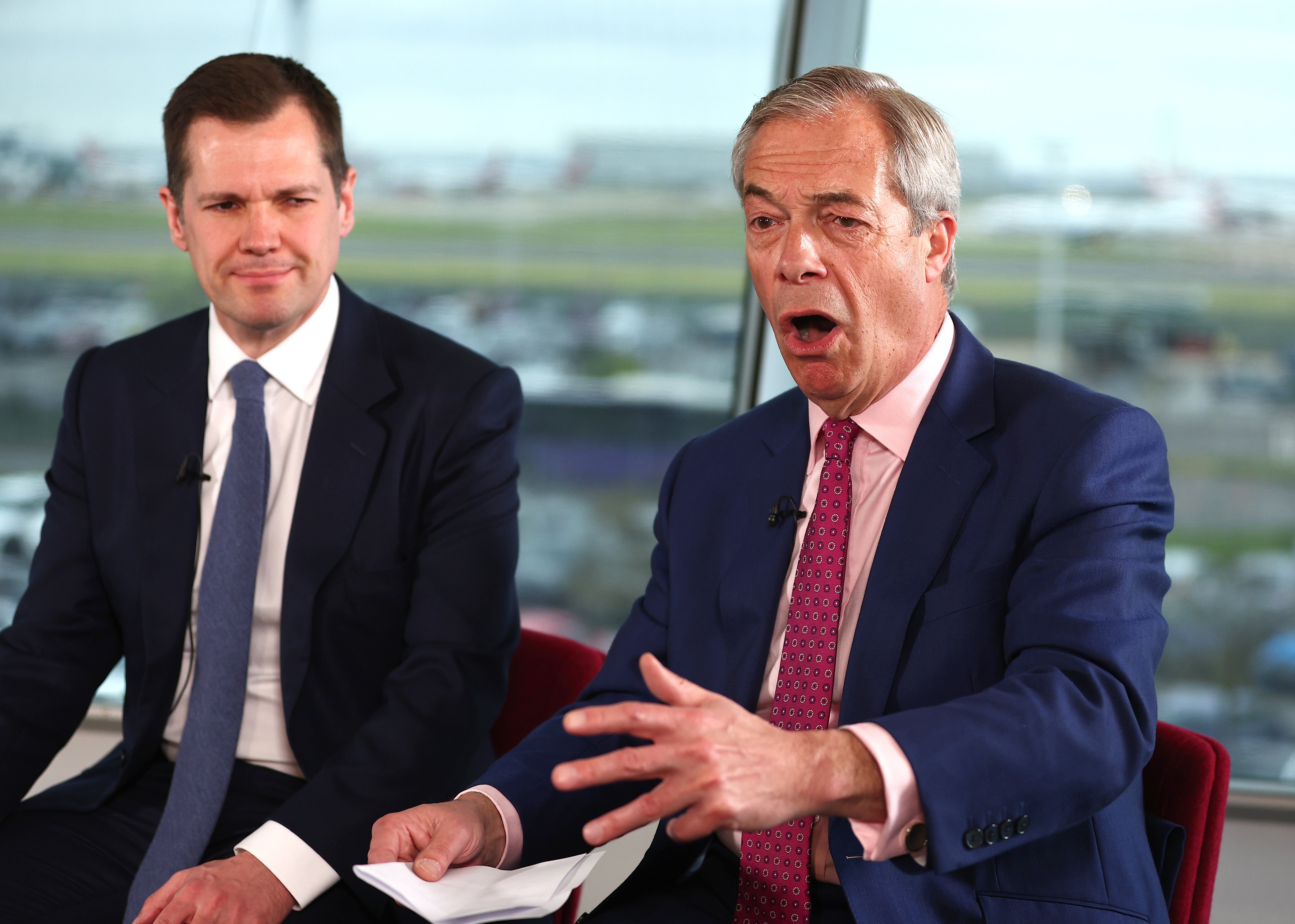 At a press conference on Tuesday, Mr Farage claimed there is more scrutiny on his candidates “than any other party”,
