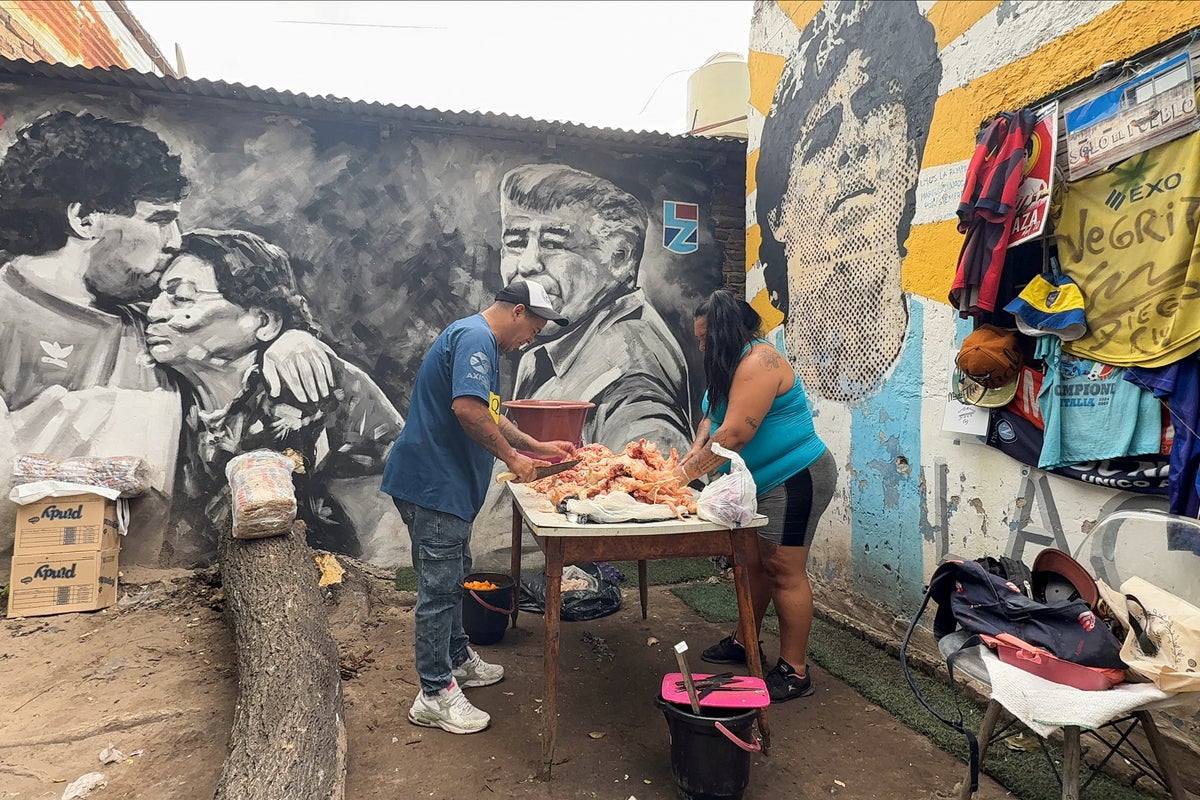 Diego Maradona&rsquo;s childhood home transformed into a soup kitchen to feed deprived Buenos Aires neighbourhood