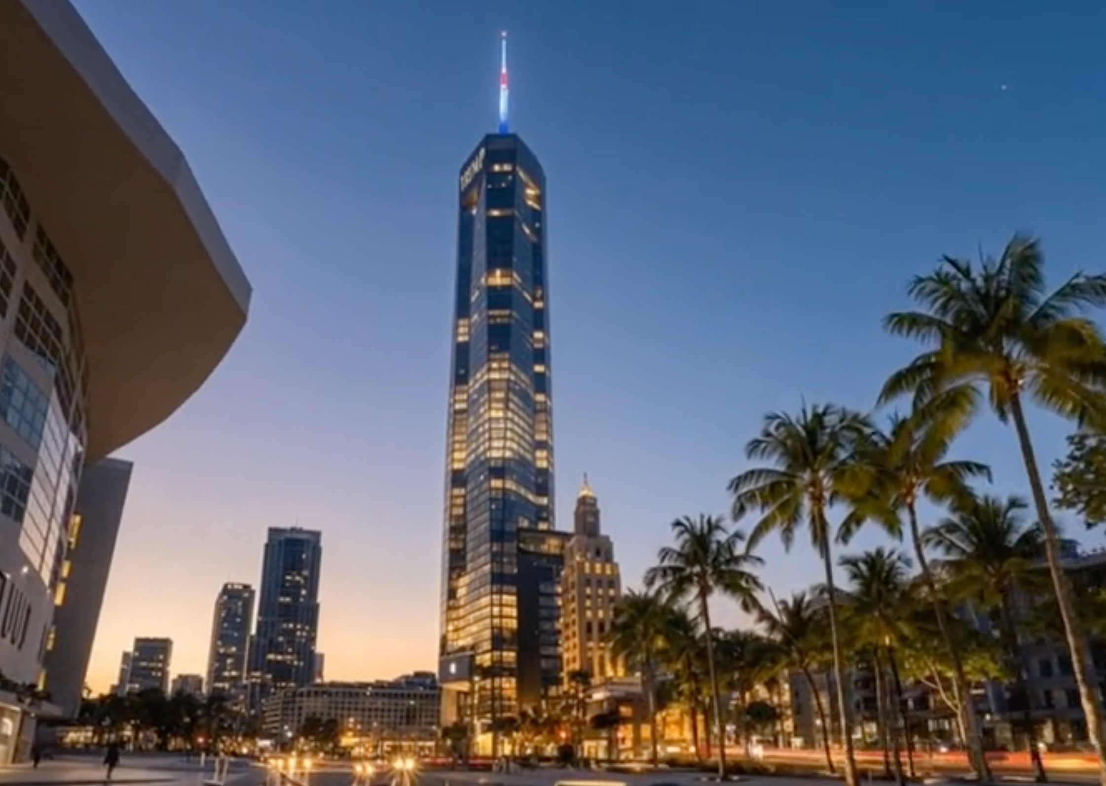 Trump also shared a link for people to donate to the library’s foundation