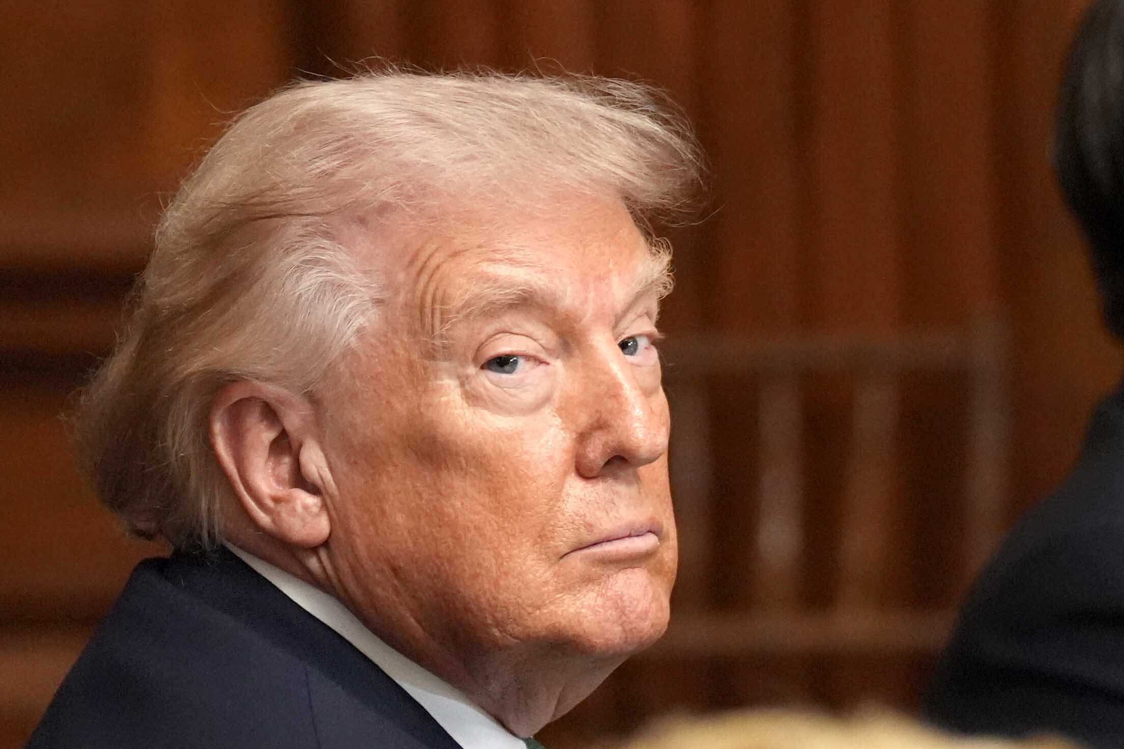 President Donald Trump vowed to bring Iran death and destruction