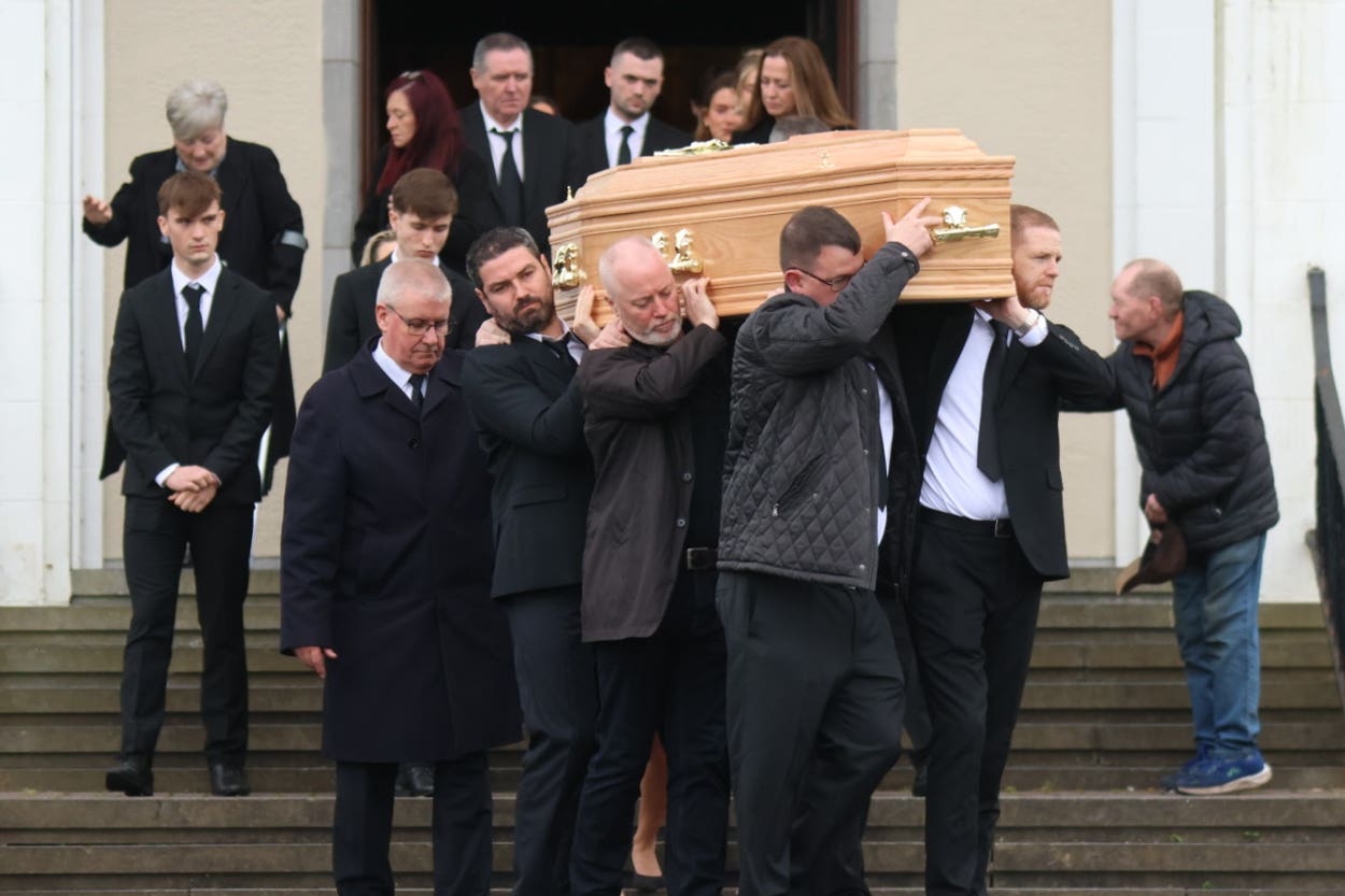 Roy Keane's mum Marie is laid to rest at funeral service | The Independent