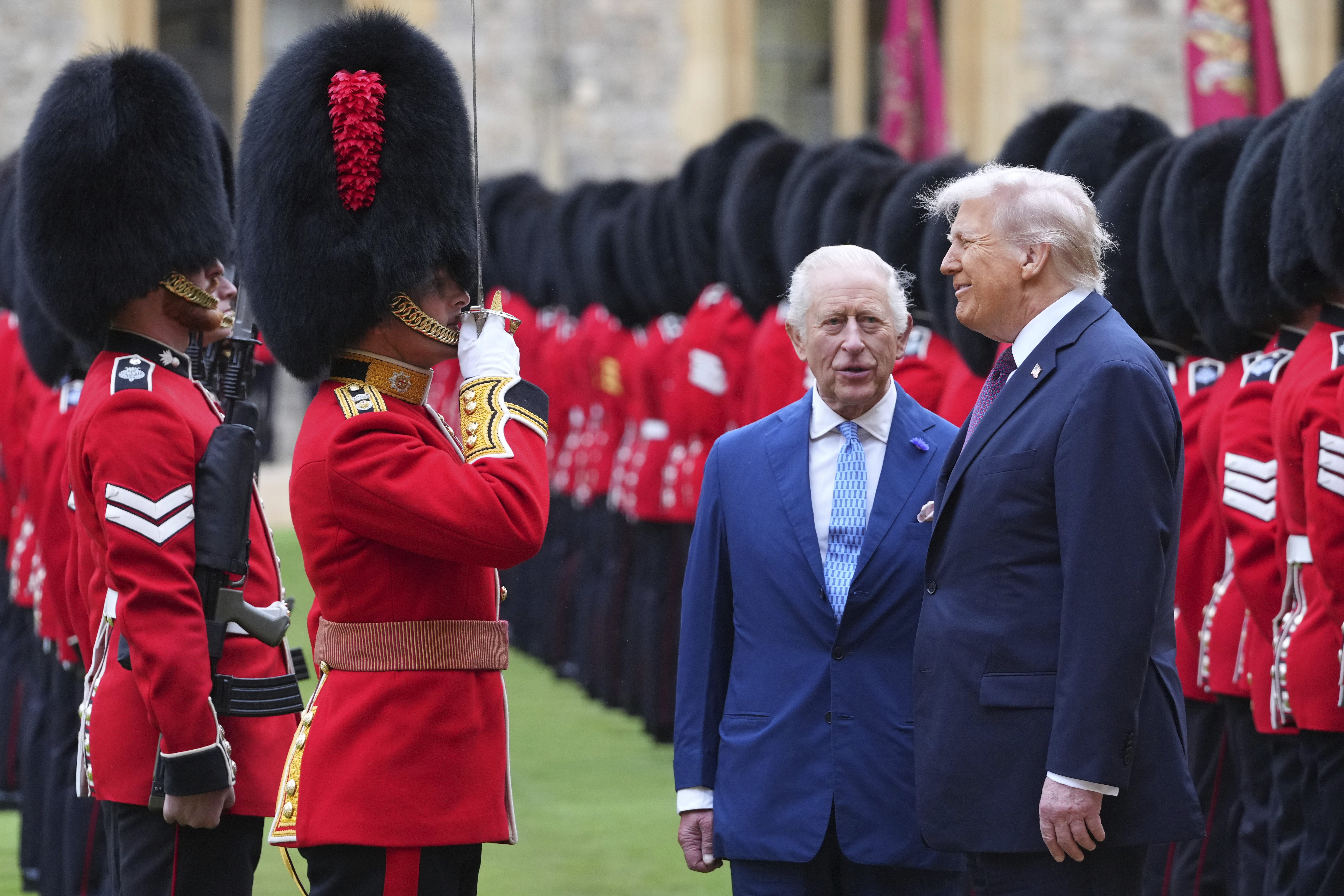 US President Donald Trump and the King will meet once again during Charles’s trip to America